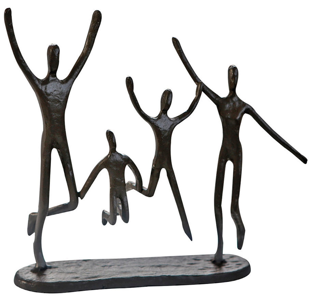 Image of Casablanca by Gilde Dekofigur "Skulptur Jumping braun H. 20 cm"