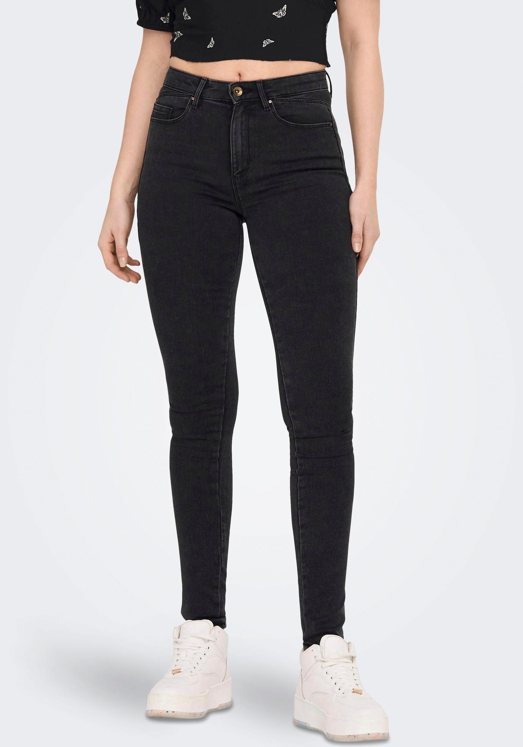 Image of ONLY Skinny-fit-Jeans "ONLROYAL HW SK CONSTR. BJBOX"