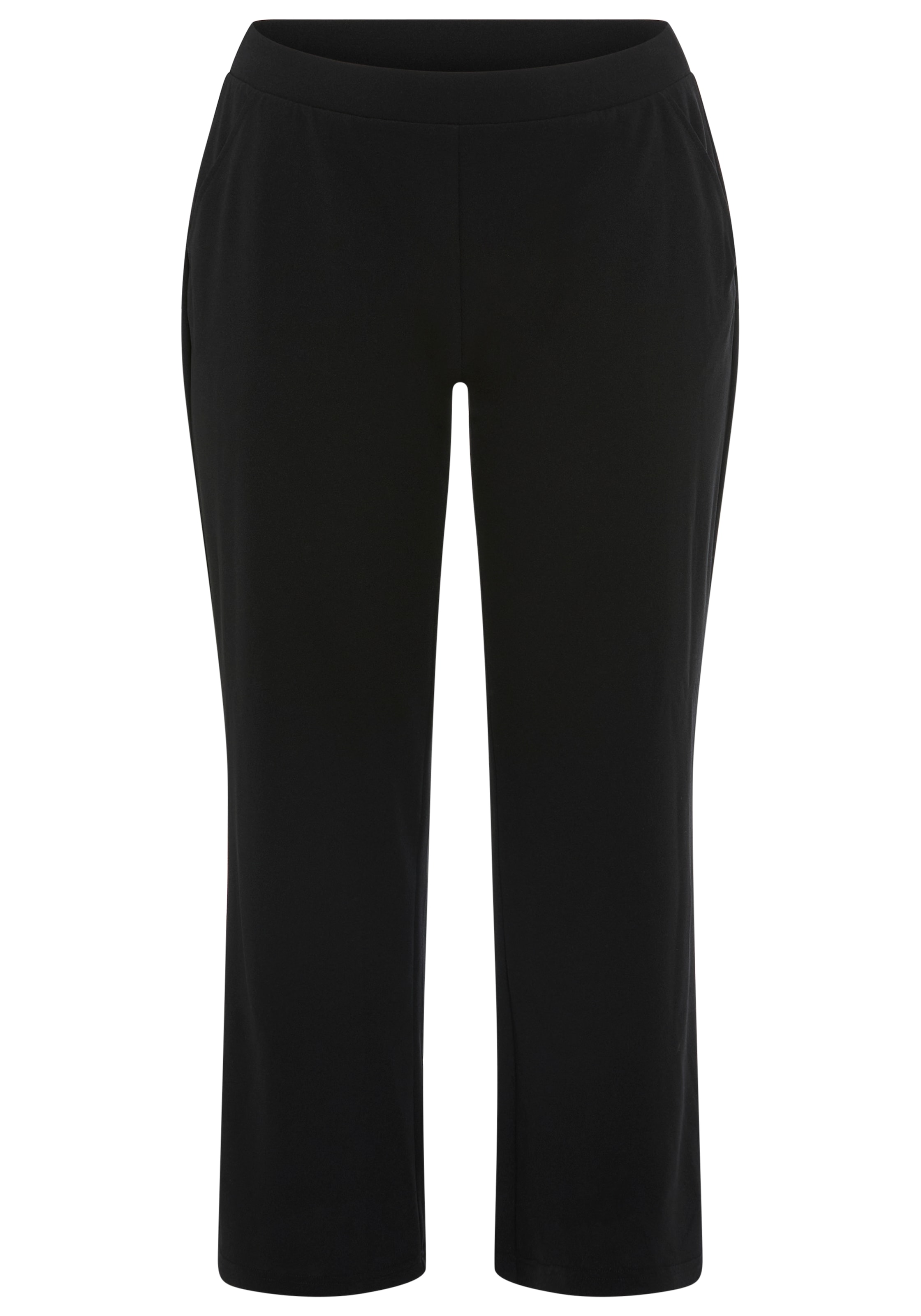 Laura Scott CURVE Pantalon à enfiler  unifarbenes Design, für Business- und Casualmode