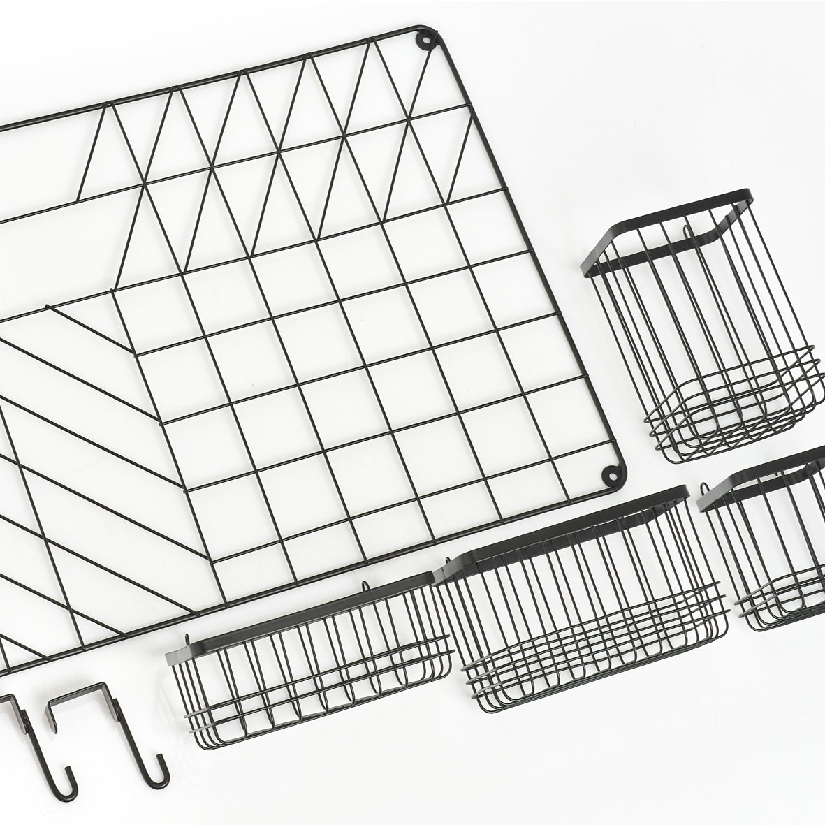 Zeller Present Wandregal, Metall, quermontierbar kaufen bequem hoch- und