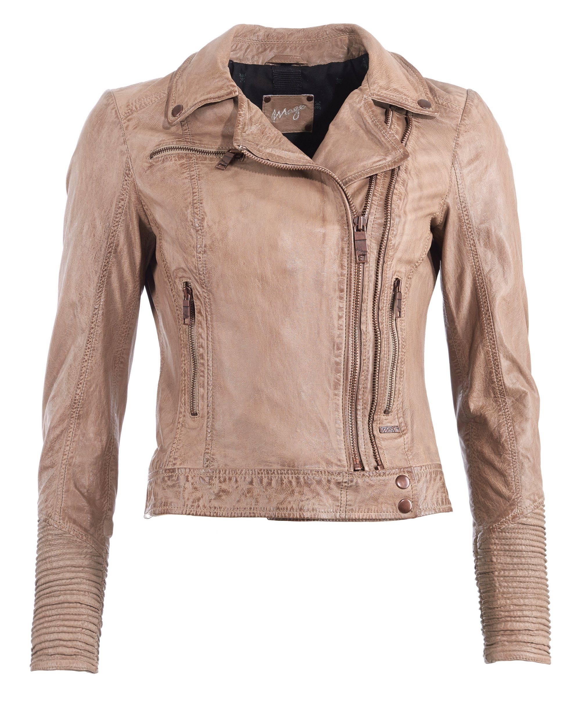 Lederjacke mit Hemdkragen »Gibraltar«