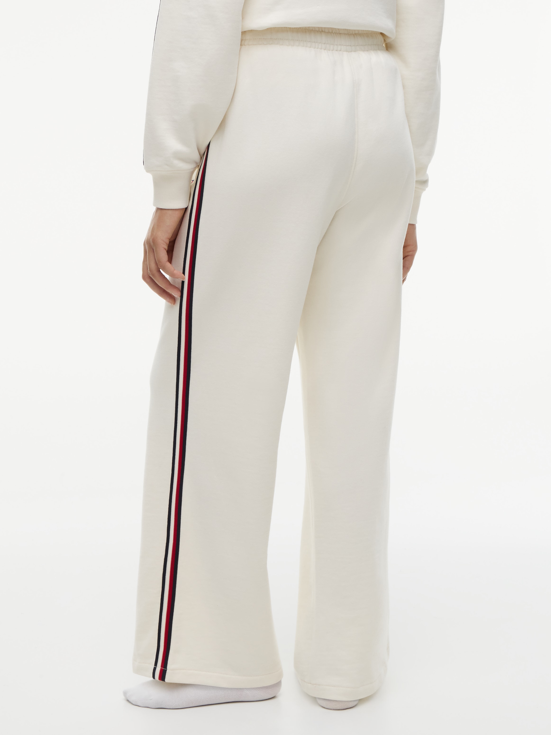 Image of Tommy Hilfiger Underwear Jogginghose "WIDE LEG JOGGER" Global Stripe seitlich, mit weitem Bein