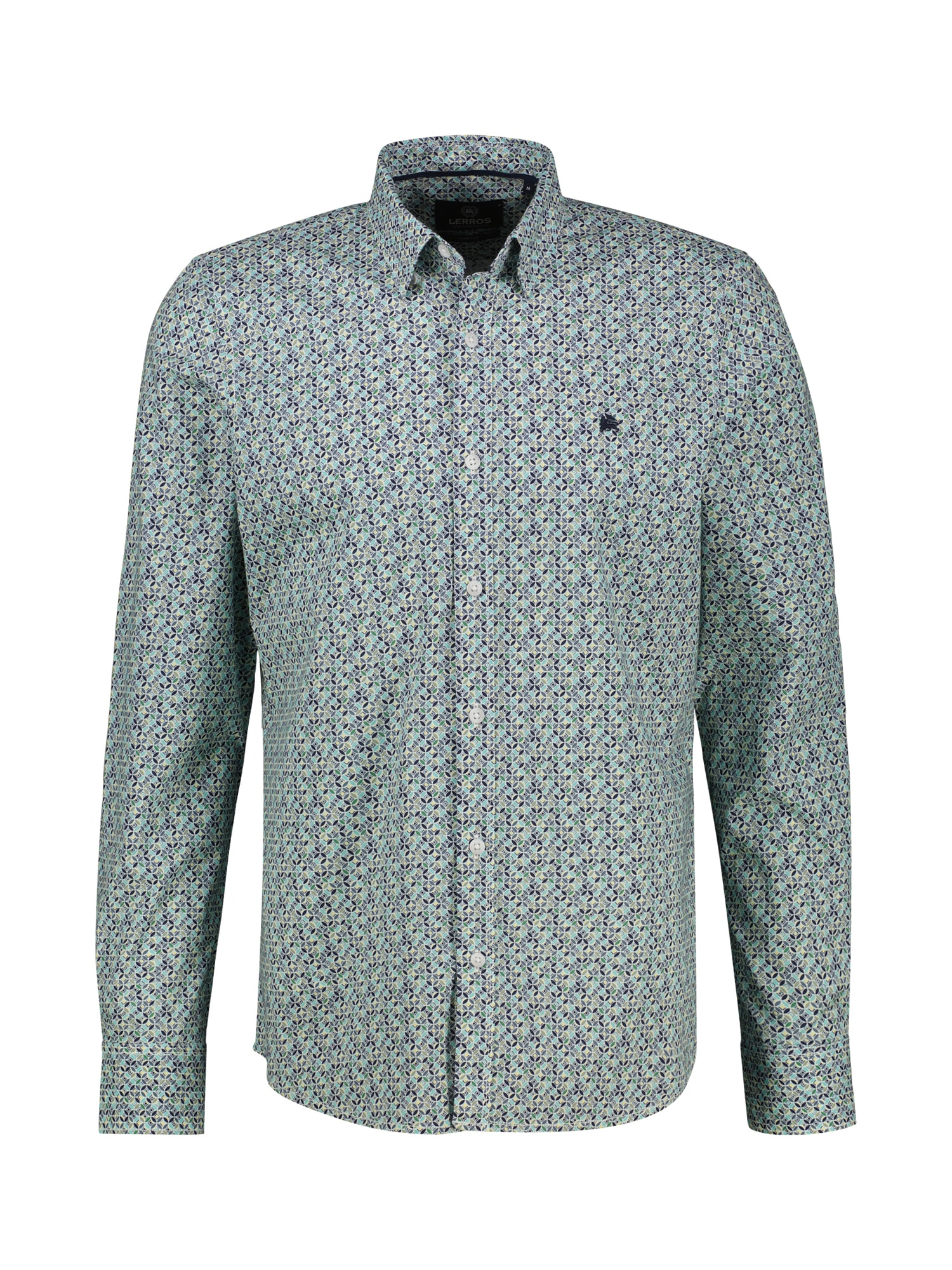 LERROS Chemise à manches longues »Langarmhemd mit Print«