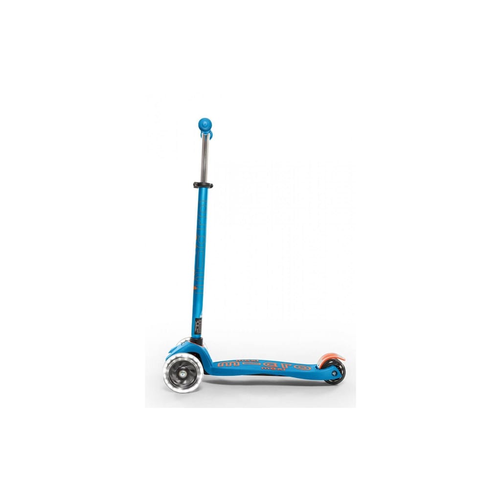 Micro Mobility Scooter »Deluxe LED Carribean Blue«