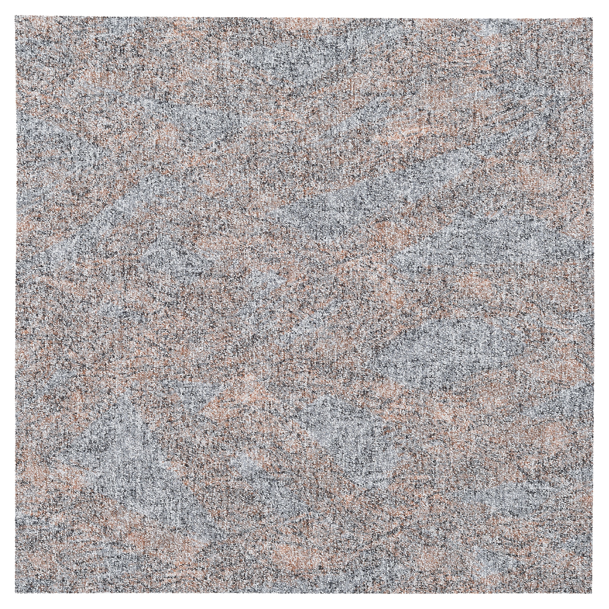 OTTO home Teppichboden "Caio, Schlinge, Gesamthöhe 8 mm" rechteckig meliert, Breite 400 cm, strapazierfähig, Wohnzimmer, Schlafzimmer