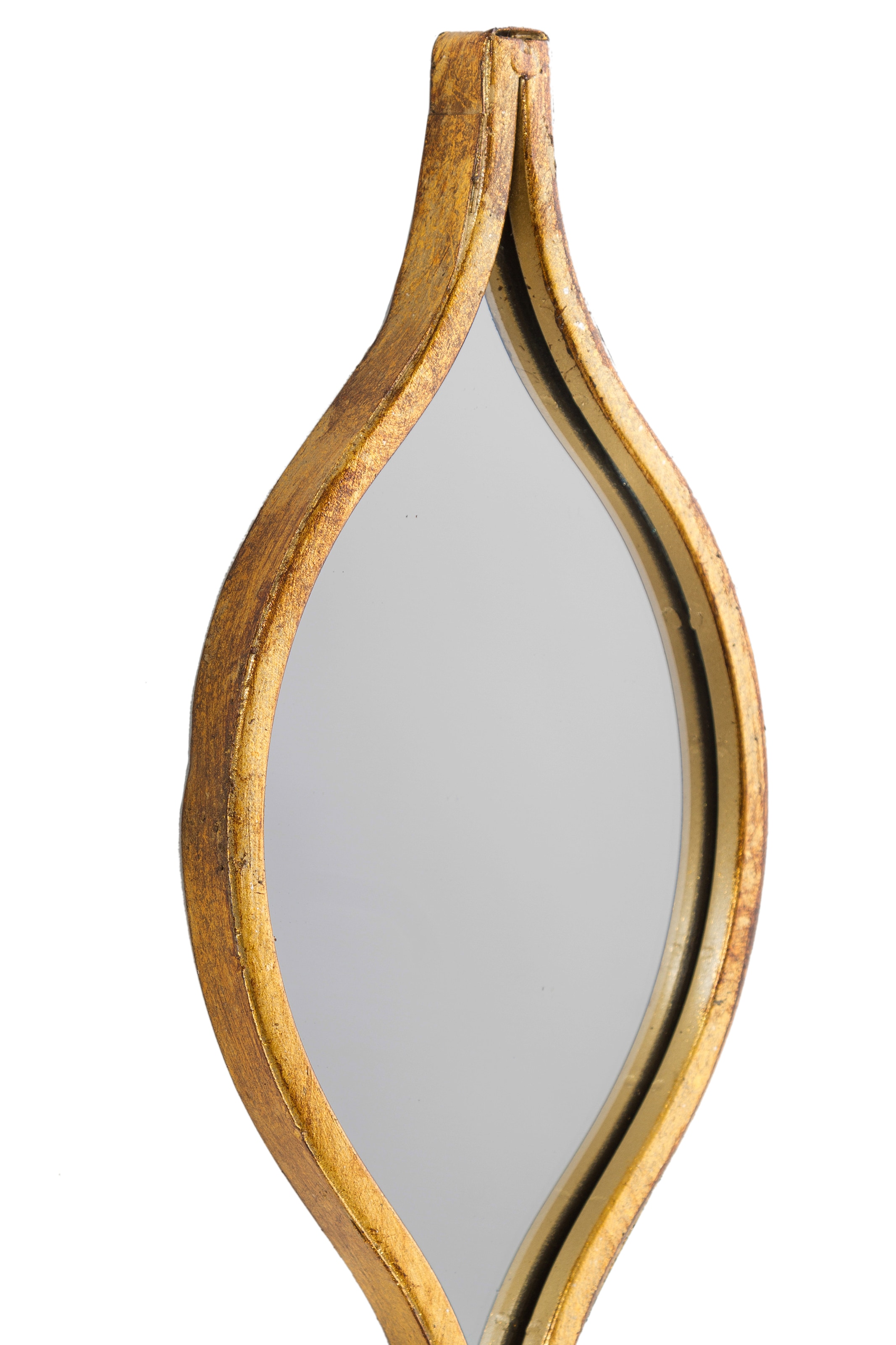 Myflair Möbel & Accessoires Dekospiegel »2tlg. Wandspiegelset«, (Set, 2 St.),  Wandspiegel, Rahmen goldfarben, bestehend aus 5 Spiegelelementen,  Wohnzimmer bequem kaufen