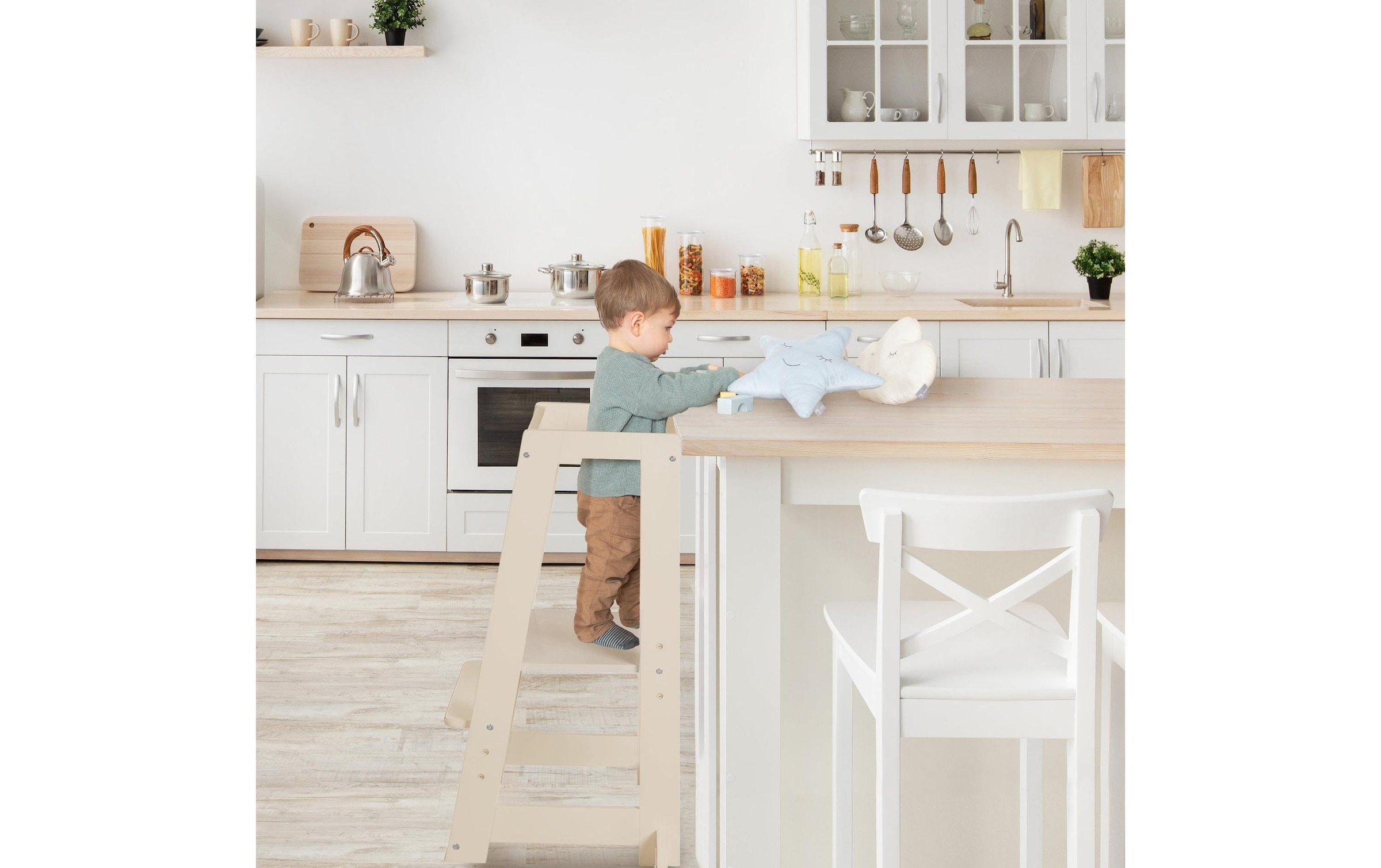 roba® Hochstuhl »Lernturm Monti Step Cashmere« ()