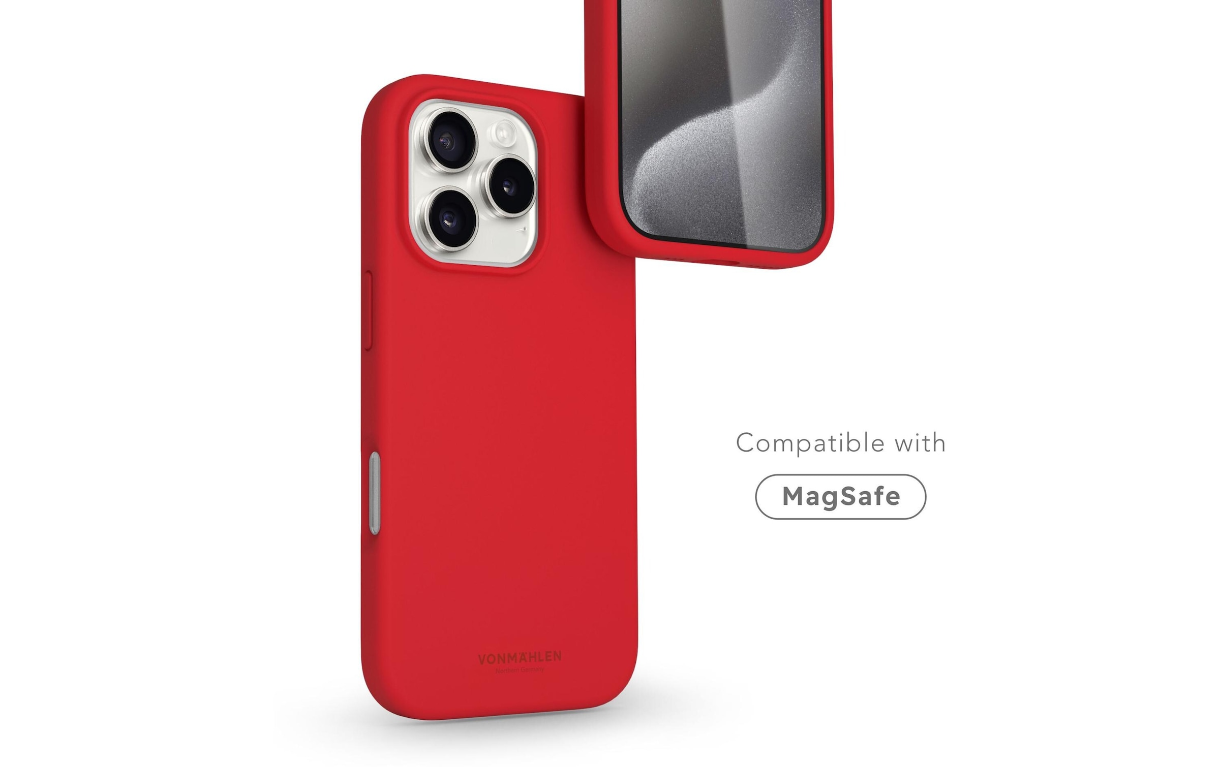 VONMÄHLEN Couverture arrière »Soft Silicone iPhone 16 Pro Max«