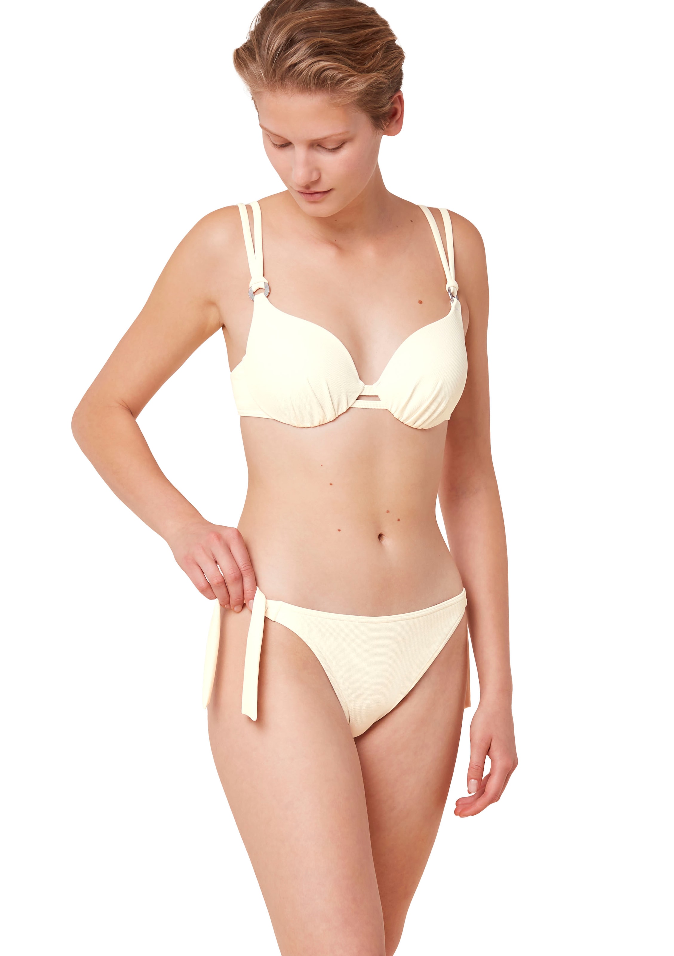Bügel-Bikini-Top »Summer Glow WP 01 sd«, aus strukturiertem, recyceltem Piqué-Material