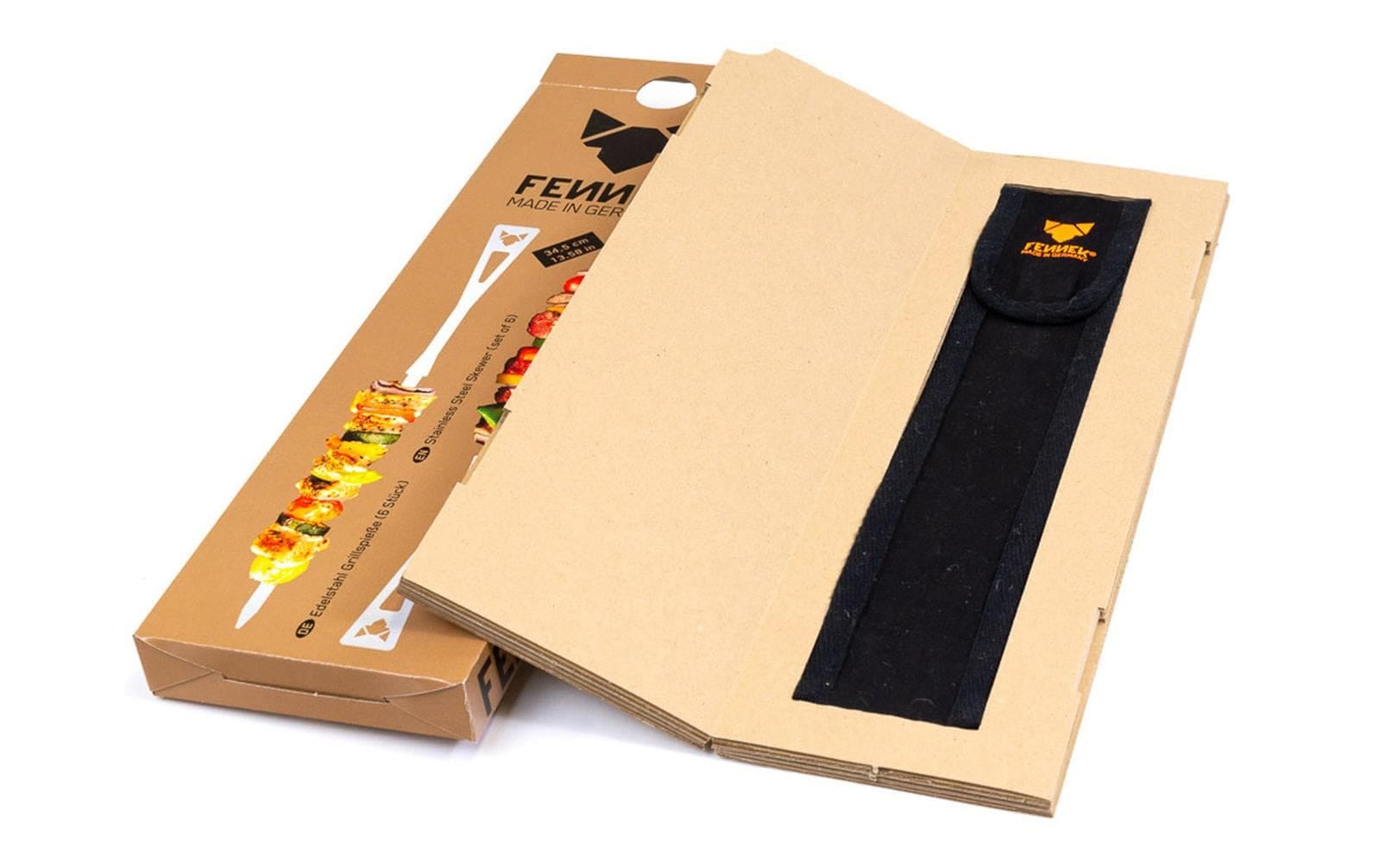 Fennek Grill Grillspiess »Set kurz, 6 Stück«