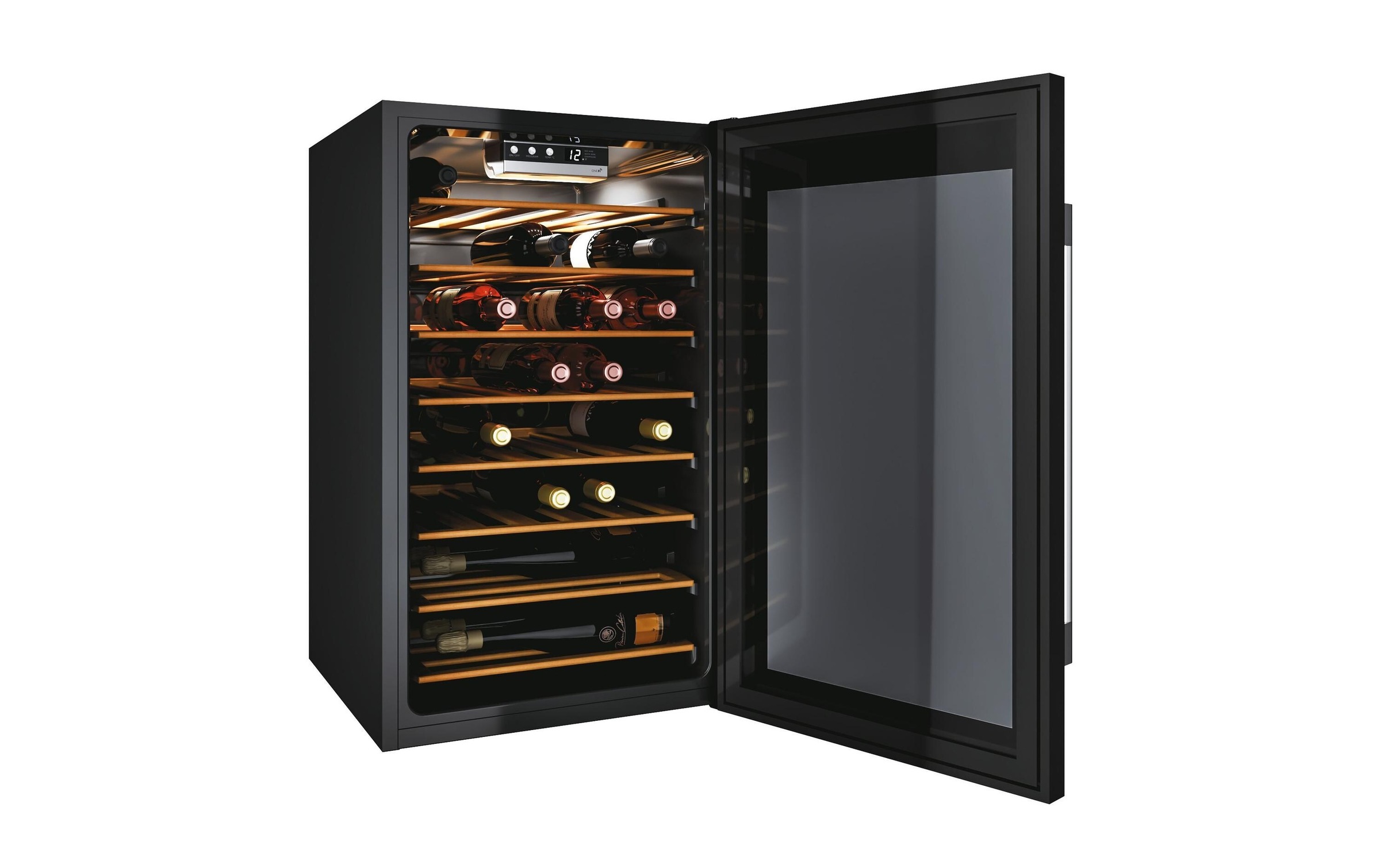 Hoover Weinkühlschrank »HWC 154 EELW/N Sc«, für 41 St. Standardflaschen á 075l