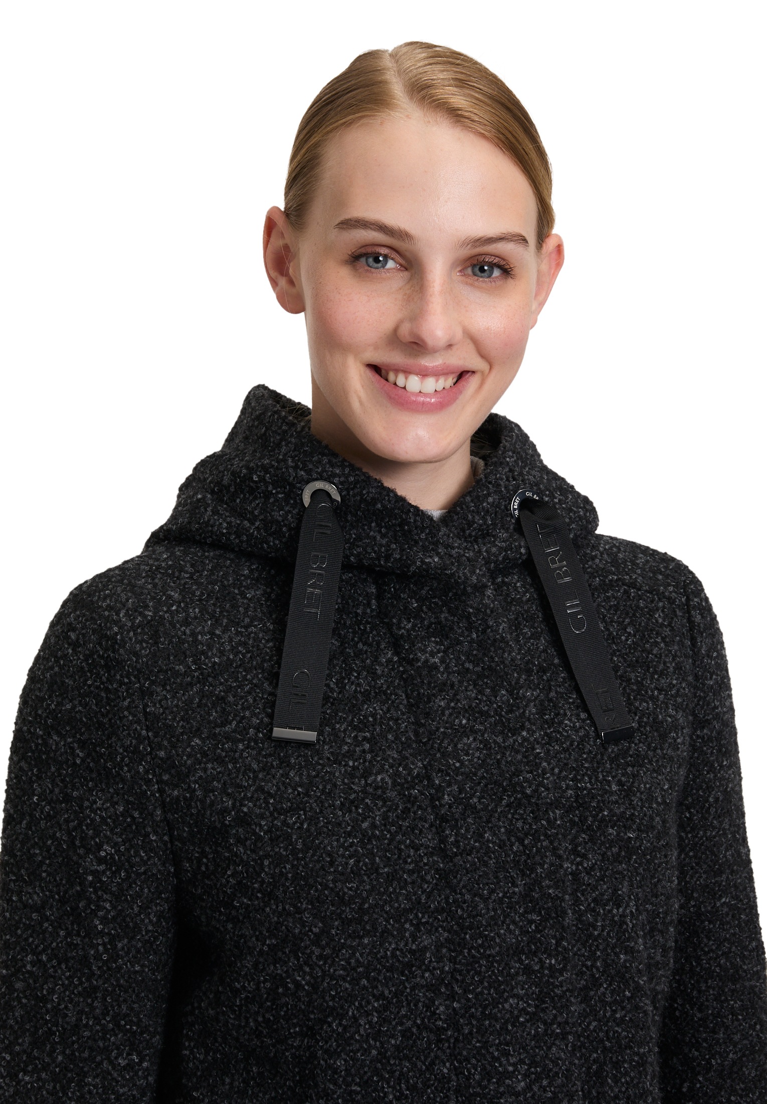 Gil Bret Wolljacke, mit Kapuze, mit Kapuze