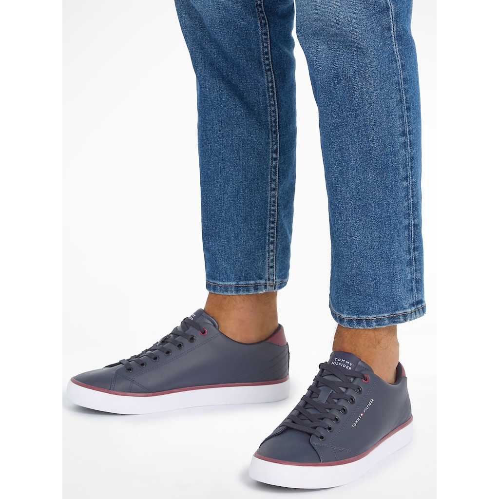 Tommy Hilfiger Sneaker »TH HI VULC CORE LOW LEATHER ESS«