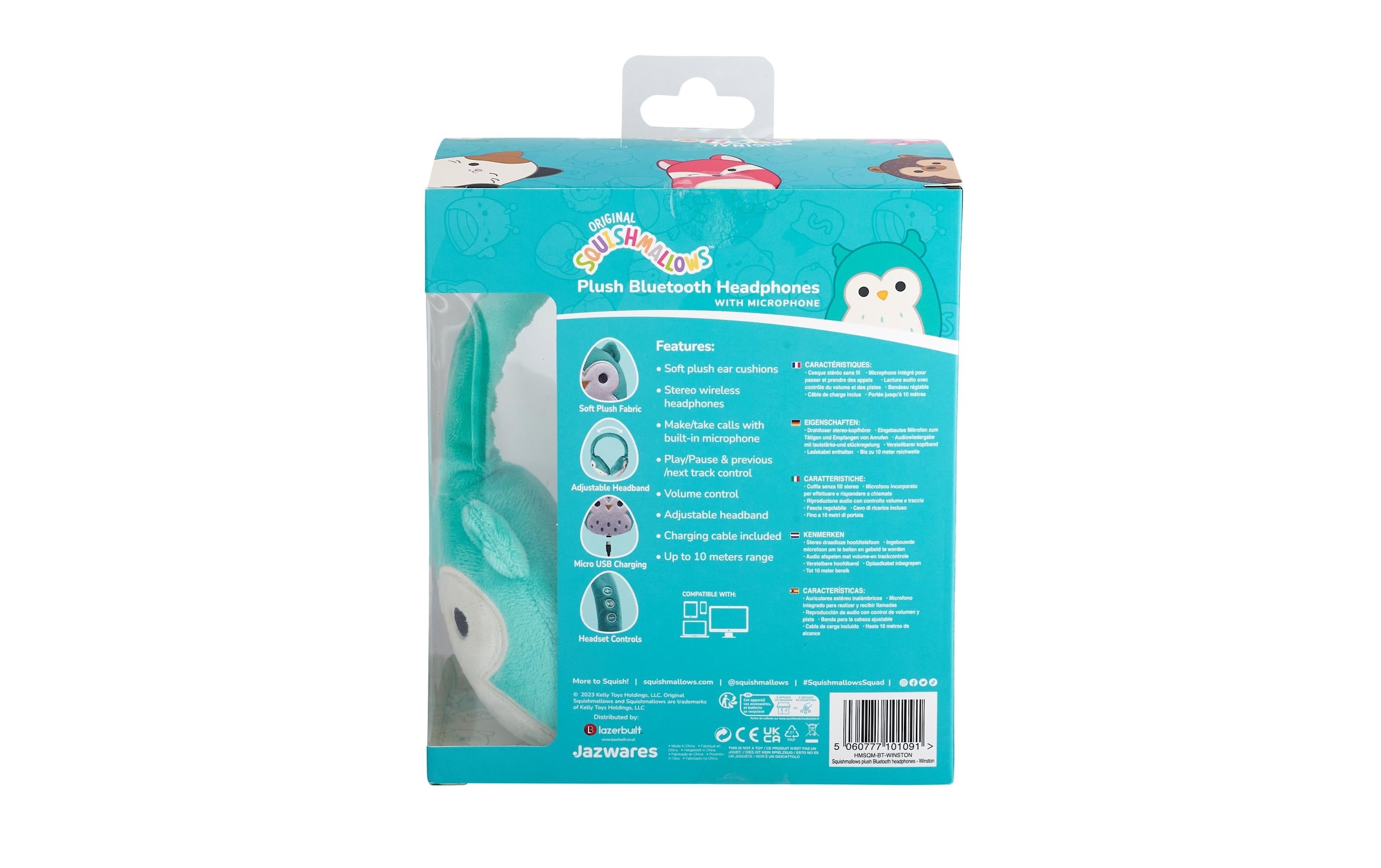Squishmallow Over-Ear-Kopfhörer »Winston Bluetooth«