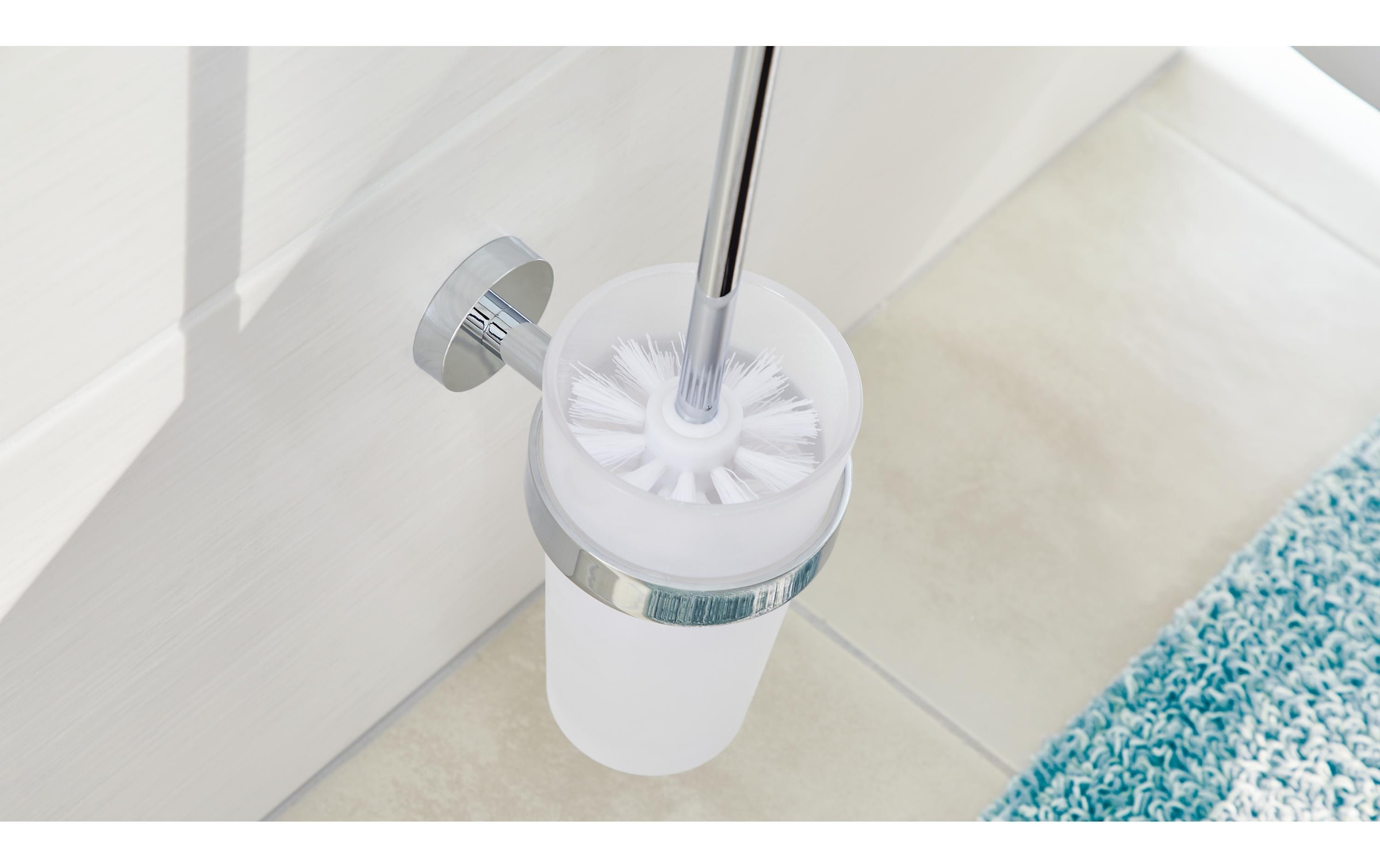 tesa WC-Reinigungsbürste »Smooz«, aus Glas-Metall