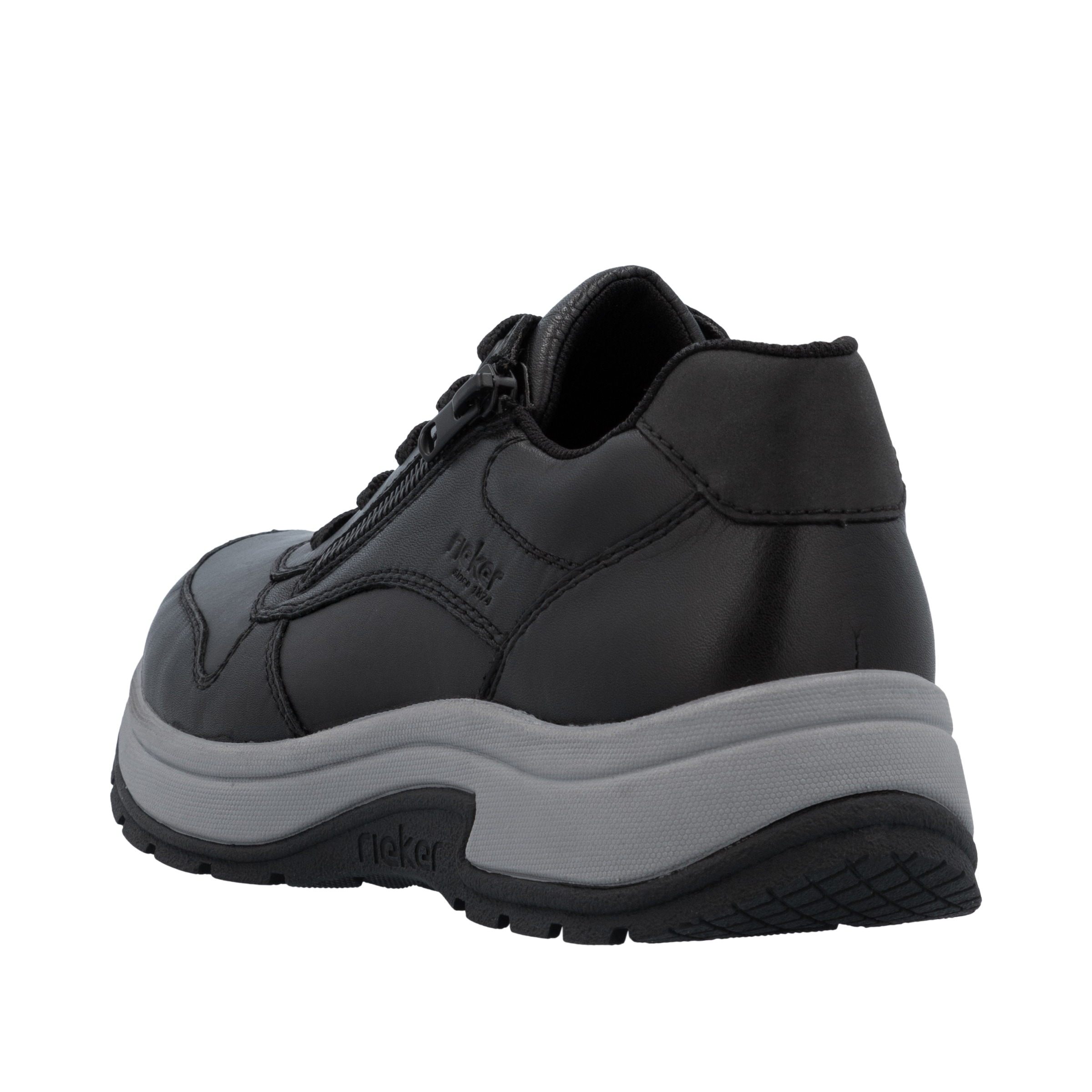 Rieker Sneaker  Schnürschuh, Halbschuh, Freizeitschuh mit gepolstertem Schaftrand
