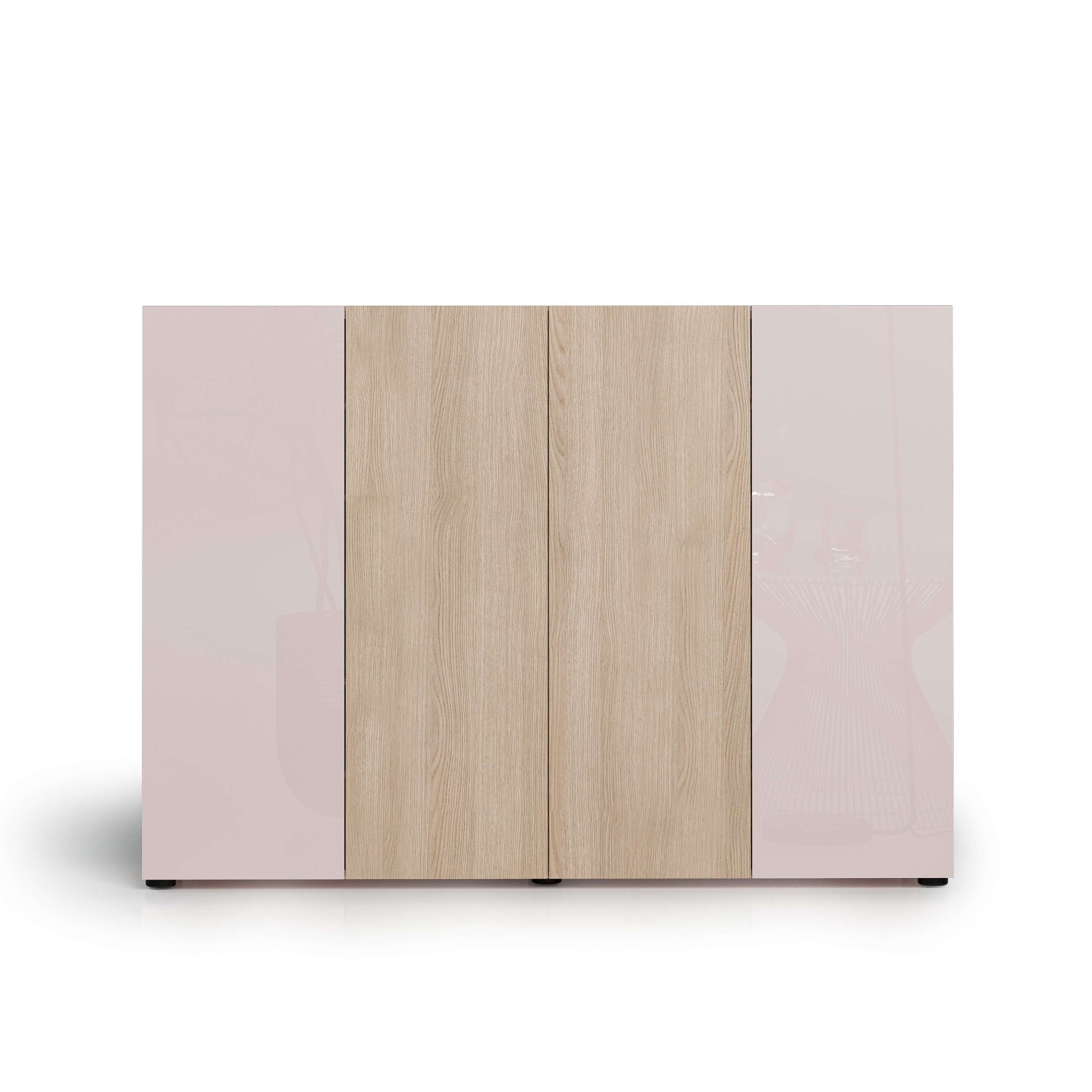 Home affaire Schuhschrank »LADY, Schuhkommode,Schuhmöbel,Schuhablage,Schuhregal« 10 Einlegeböden,12 Fächer,ca. 36 Paar Schuhe-Masse: B/T/H:160x34x115 cm