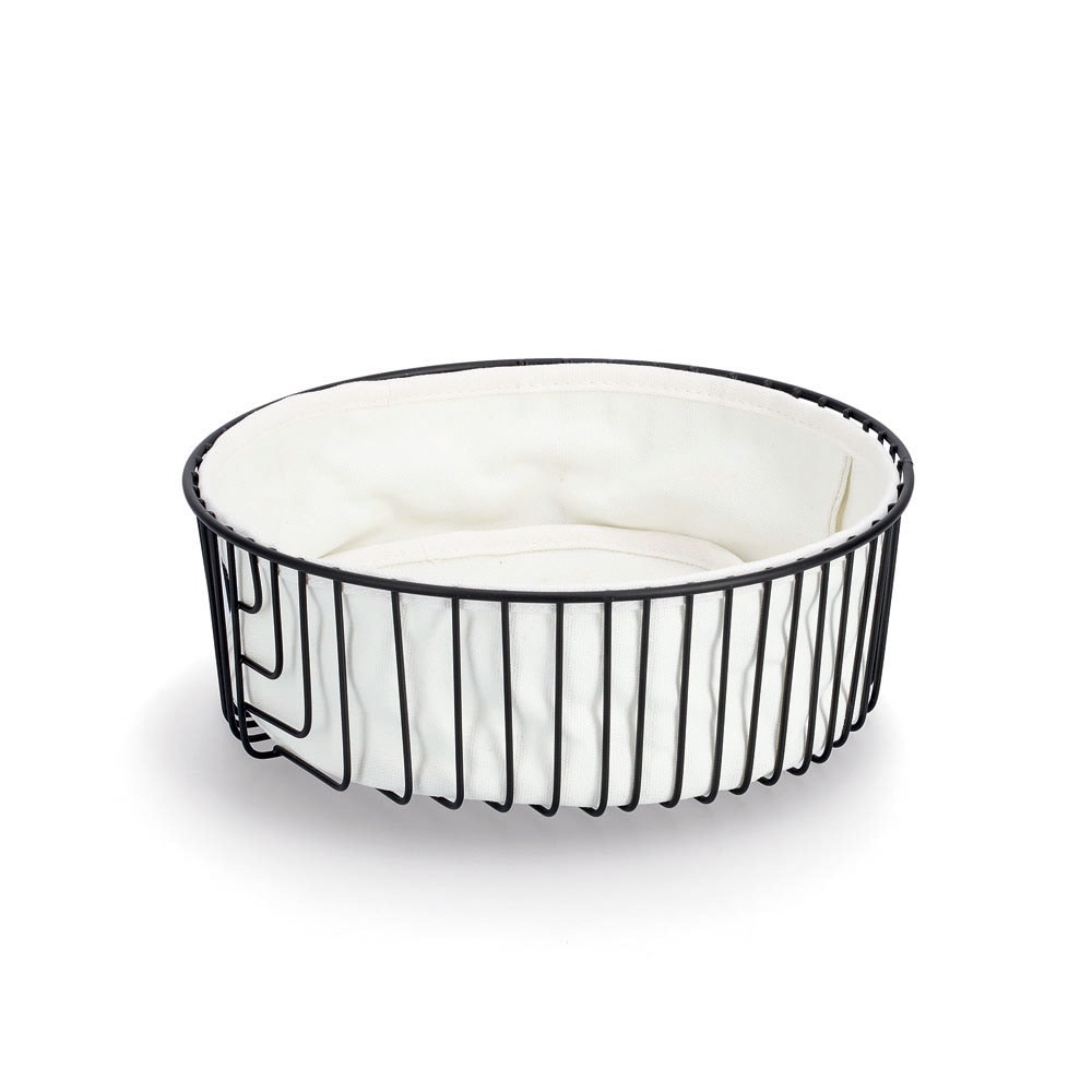 Zeller Present Brotkorb 1 Stk. tlg. Industrial-Stil, m. Beutel