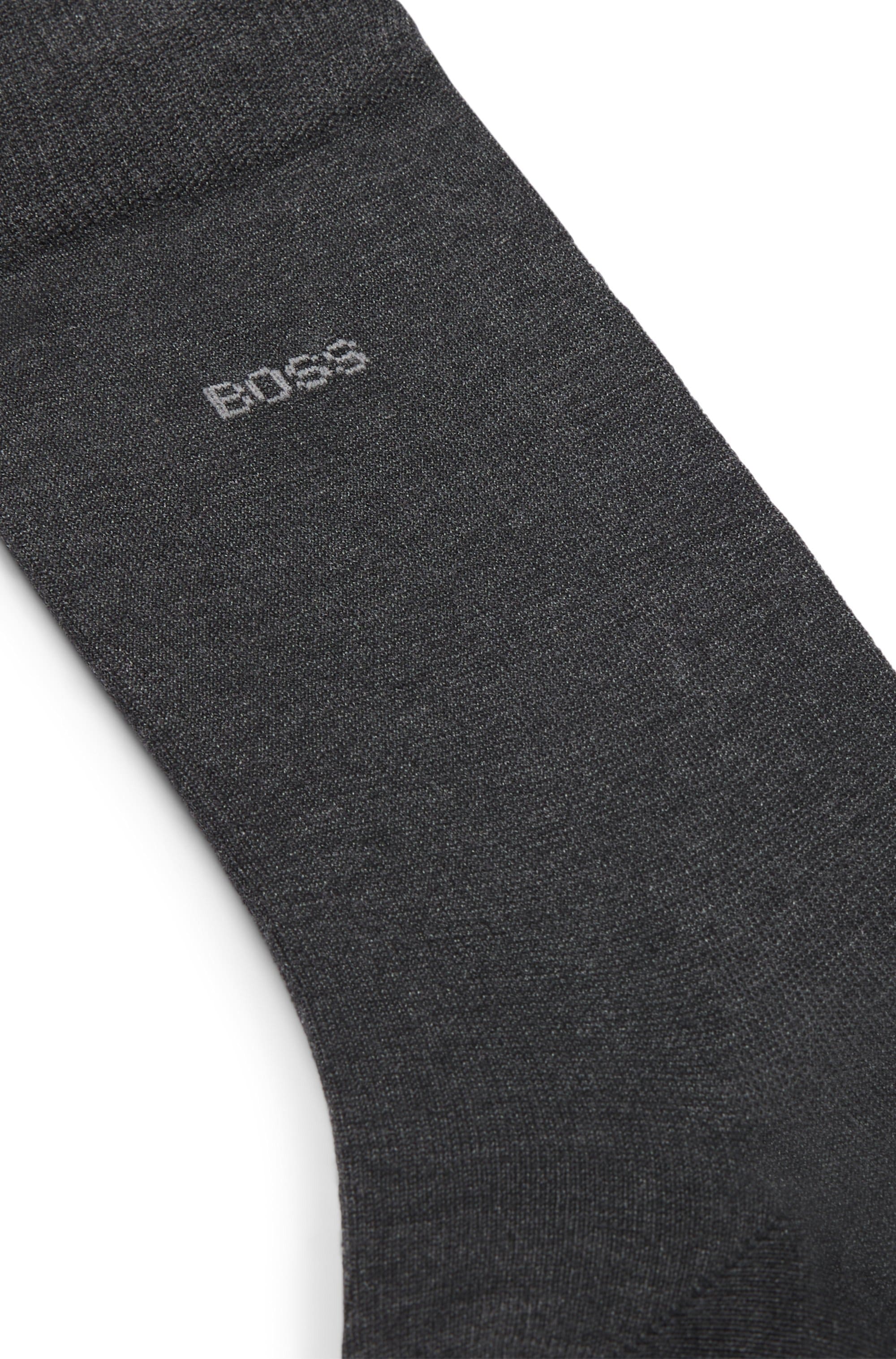 BOSS Businesssocken »George RS Uni MC« Packung,  mit dezentem, eingestricktem  BOSS Logo-Schriftzug