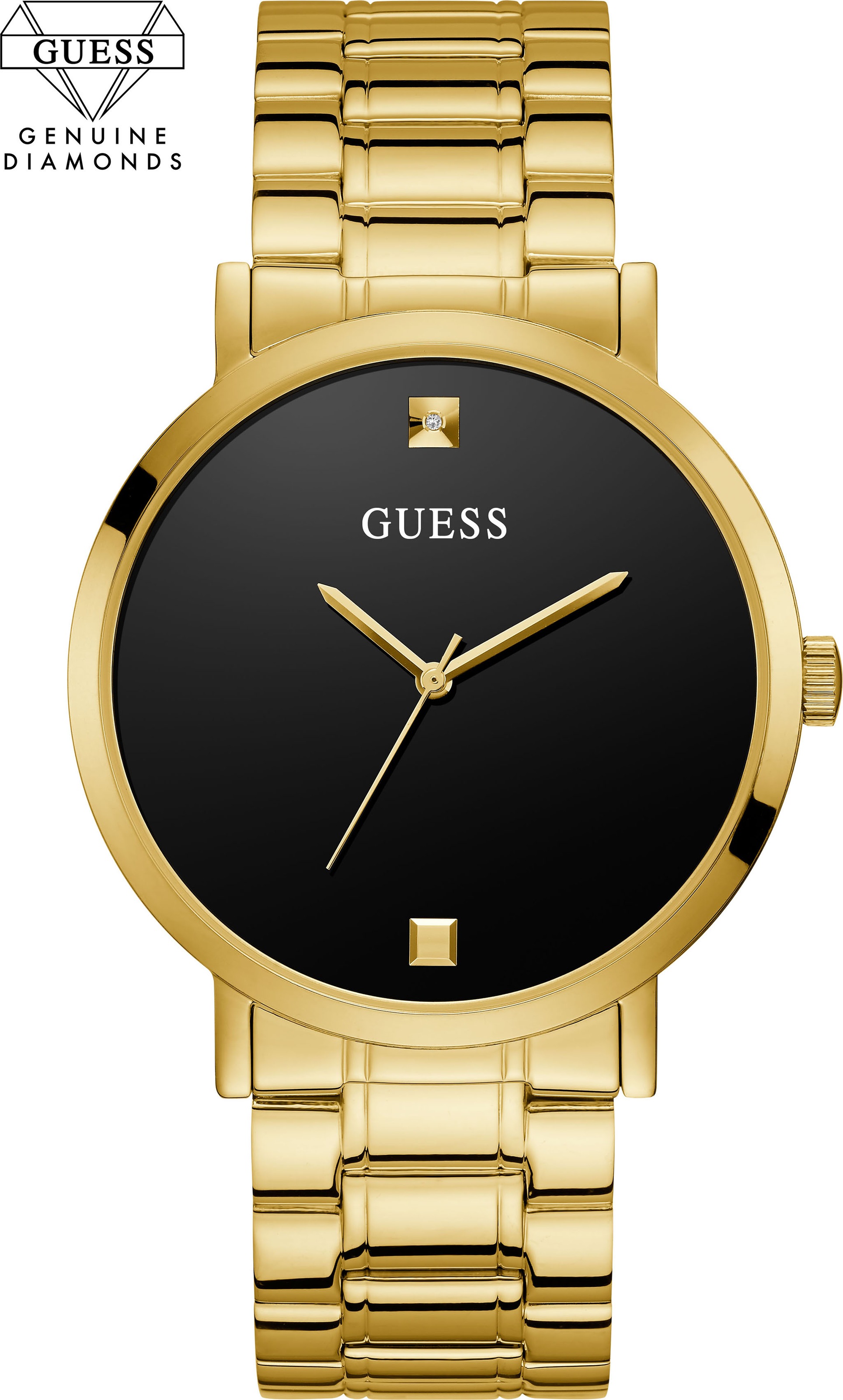 Guess Quarzuhr »GENUINE DIAMOND, W1315G2« kaufen
