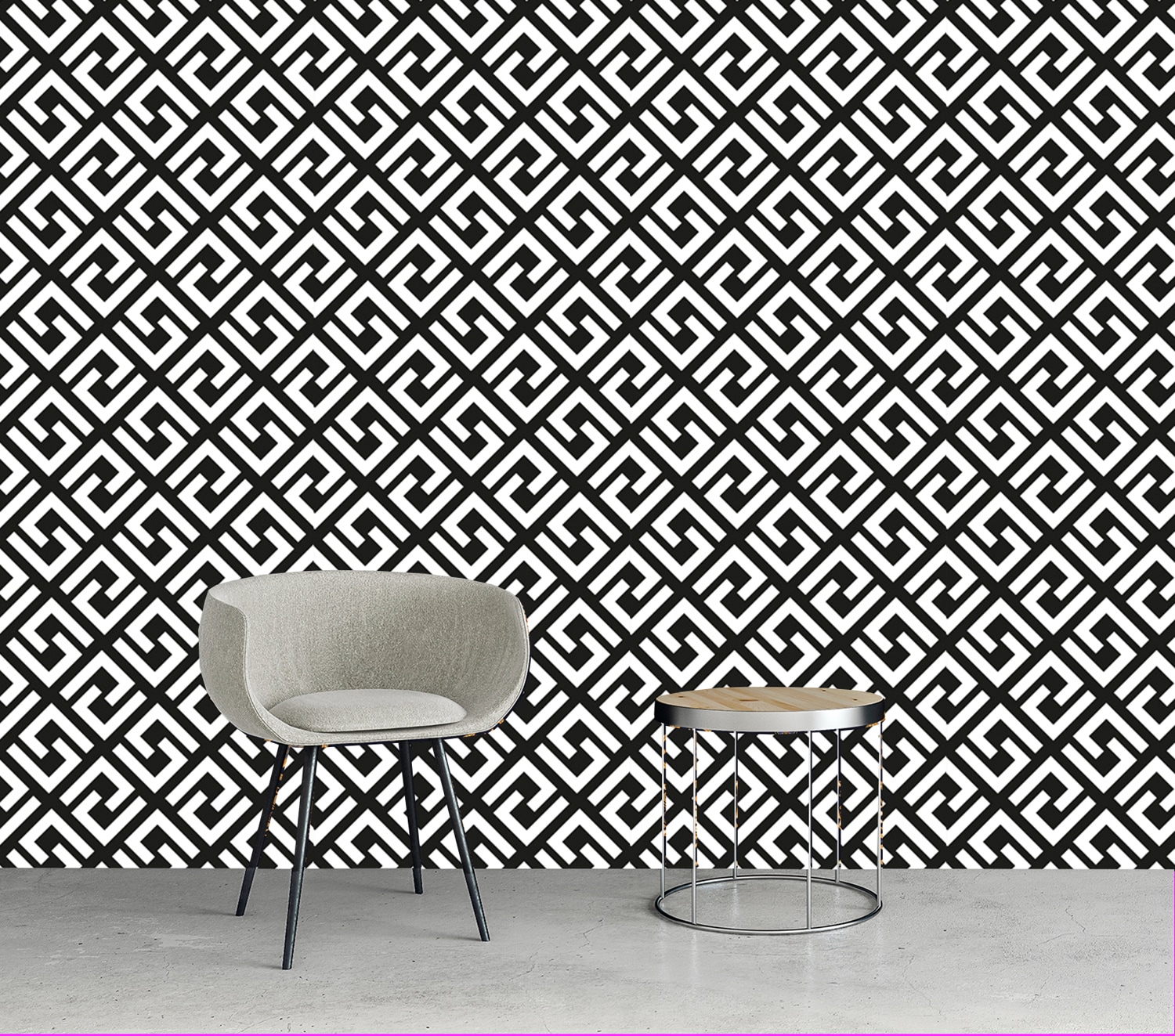 queence Vinyltapete »Lillia« Farbverlauf | abstrakt | bedruckt glatt 90x250cm, selbstklebend, kinderleichte Anbringung, , Sticker