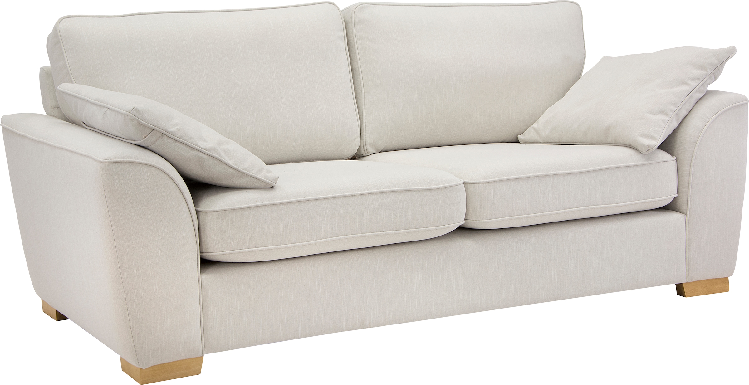 Home affaire 3-Sitzer »Savoy«, gemütliches Sofa mit vielen Kissen, in 2 Bezugsqualitäten