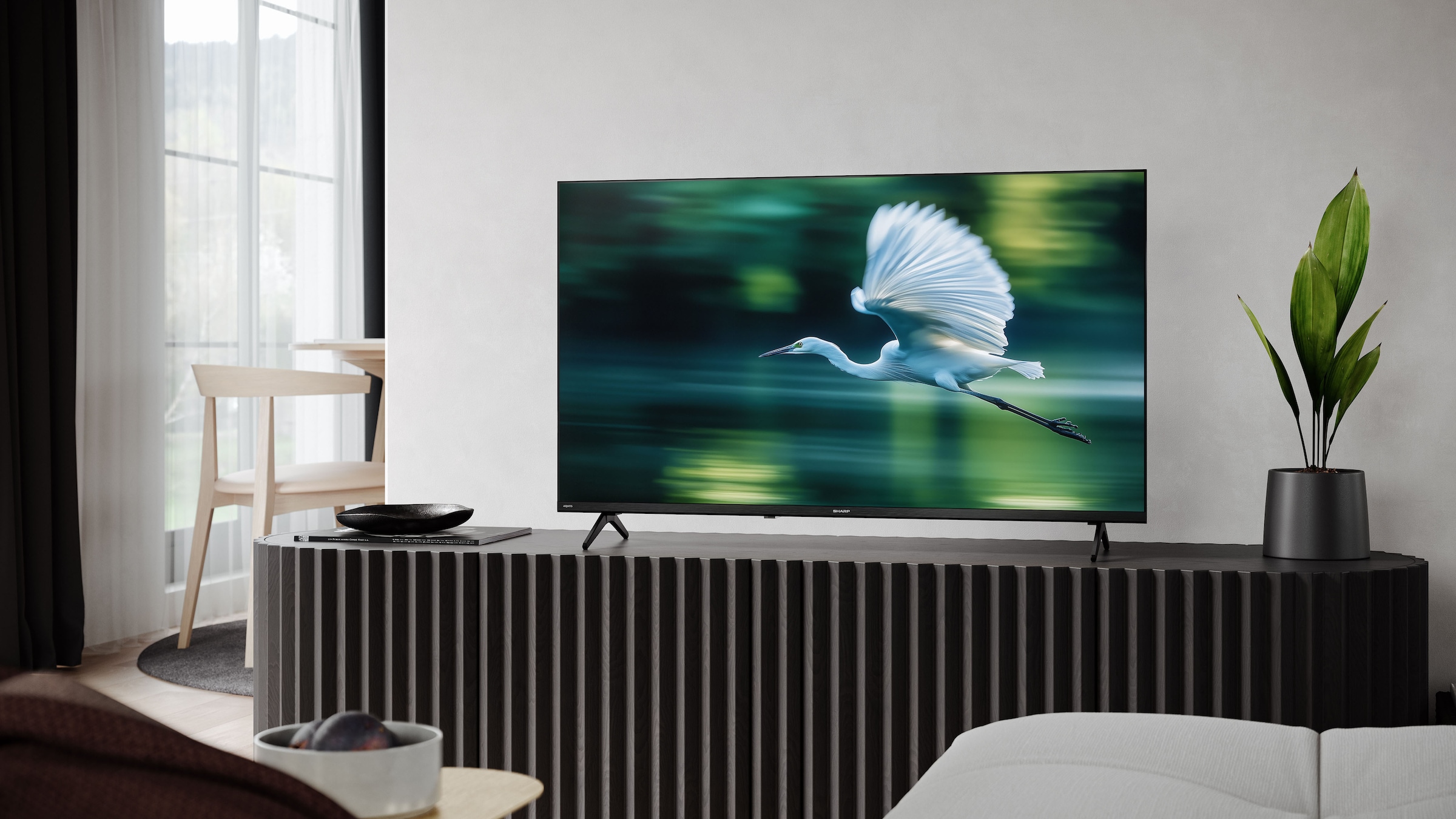 Sharp Téléviseur QLED »2T-C40HE3x« 101 cm/40 ″