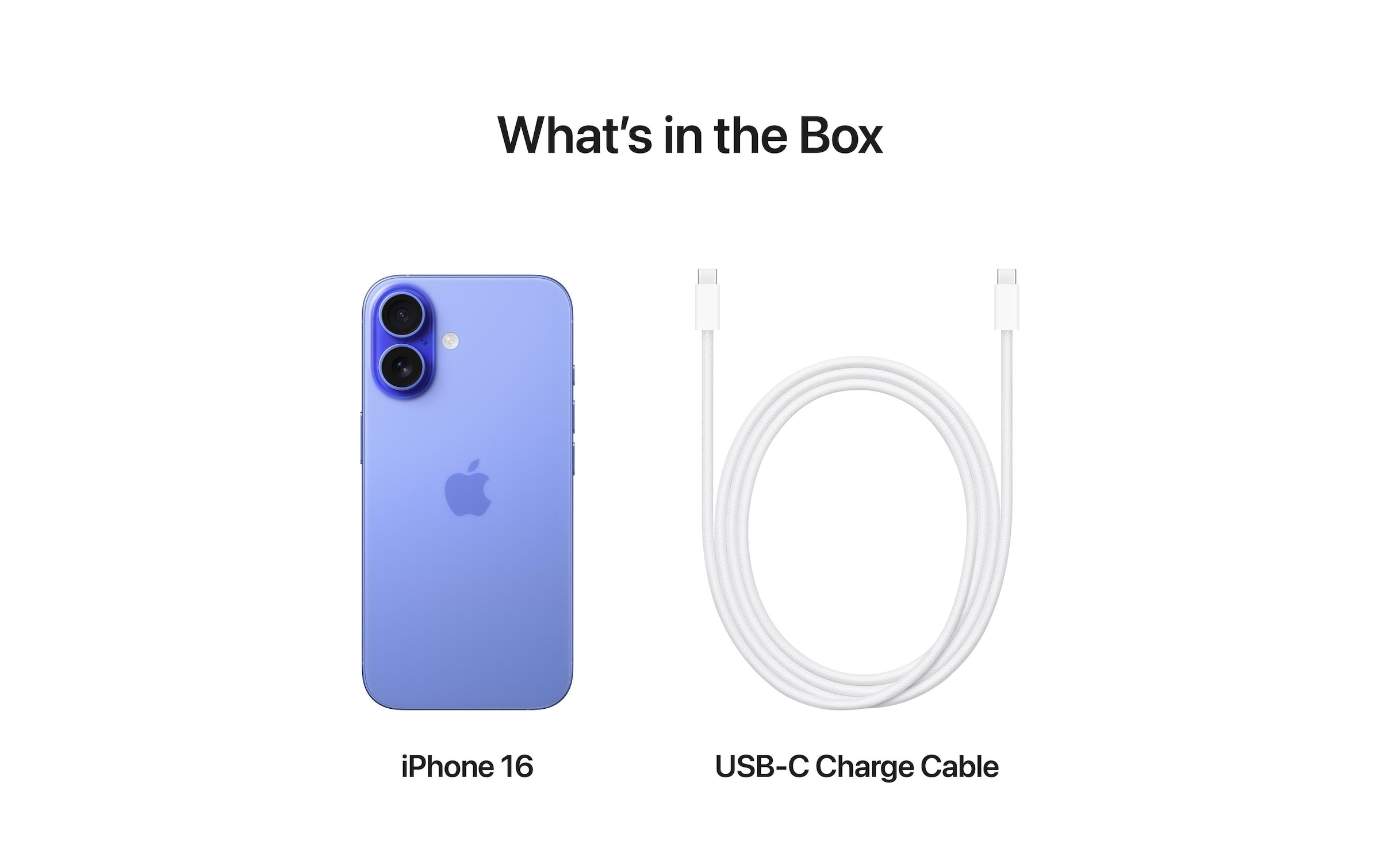 Apple Smartphone »iPhone 16«, Ultramarine, MYEH3QL/A