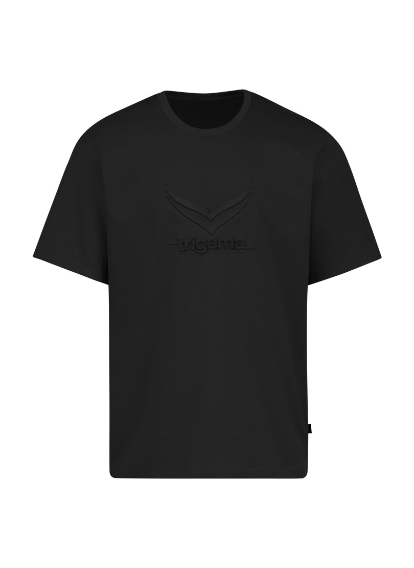 Trigema T-Shirt »TRIGEMA Heavy Oversized T-Shirt mit 3D-Motiv« 1 Stk.