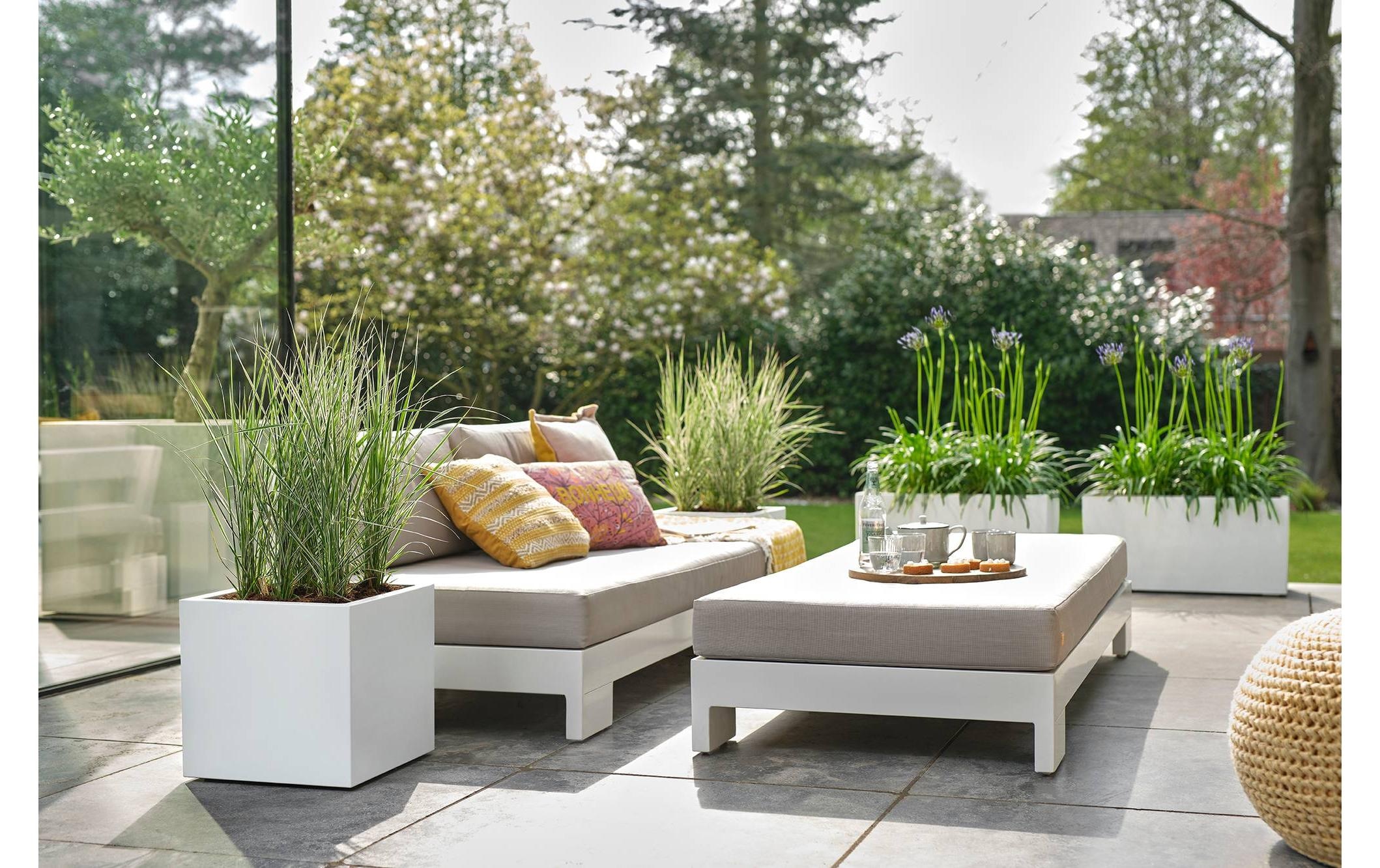 Elho Pot de fleurs »Next Quadrat 40 cm«