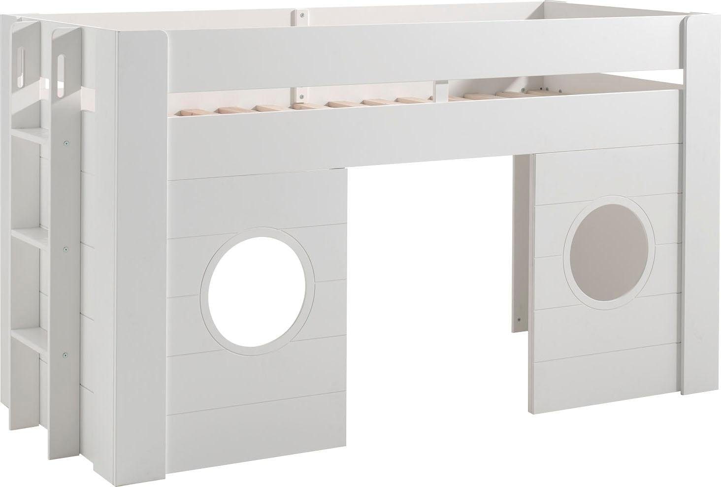 Vipack Hochbett »Freya« Made in Europe,  in Hütten-Optik