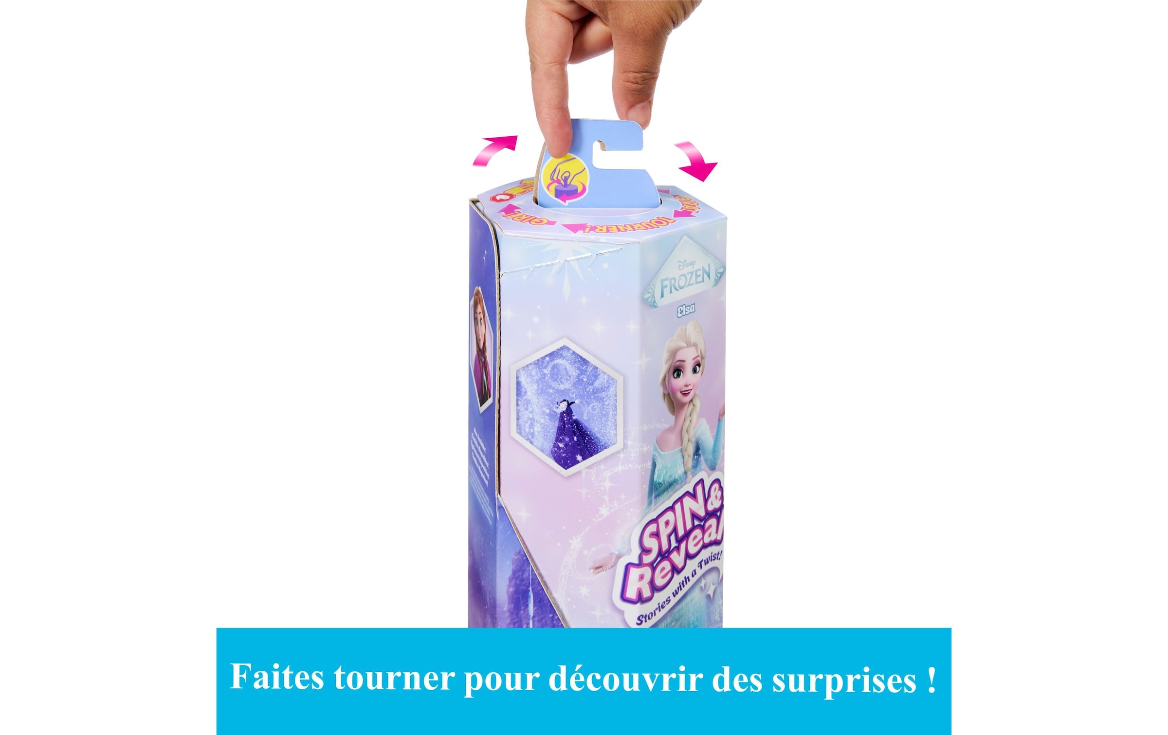 Disney Frozen Anziehpuppe »Frozen Eiskönigin Spin & Reveal Elsa«