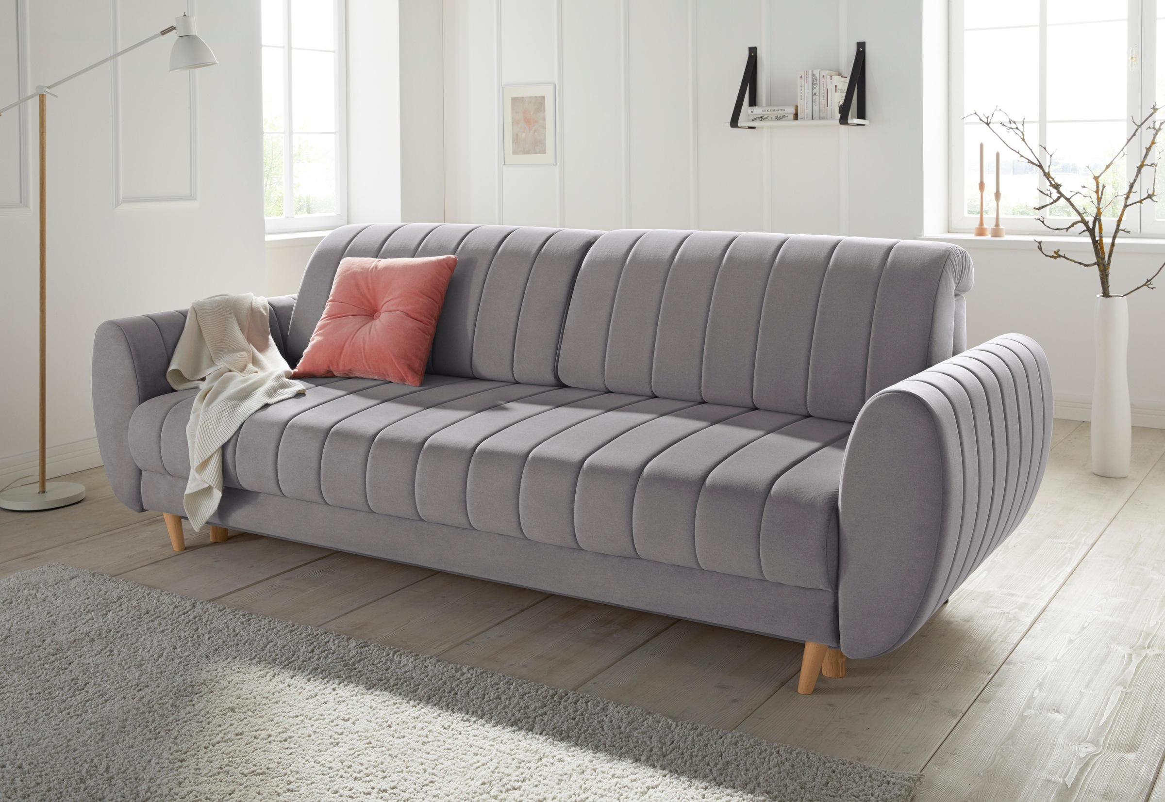 Image of andas 3-Sitzer »Bari«, mit Bettfunktion und Bettkasten bei Ackermann Versand Schweiz