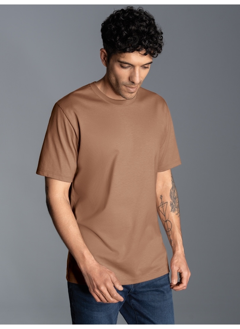 Trigema T-Shirt »TRIGEMA T-Shirt DELUXE Baumwolle«, (1 tlg.)