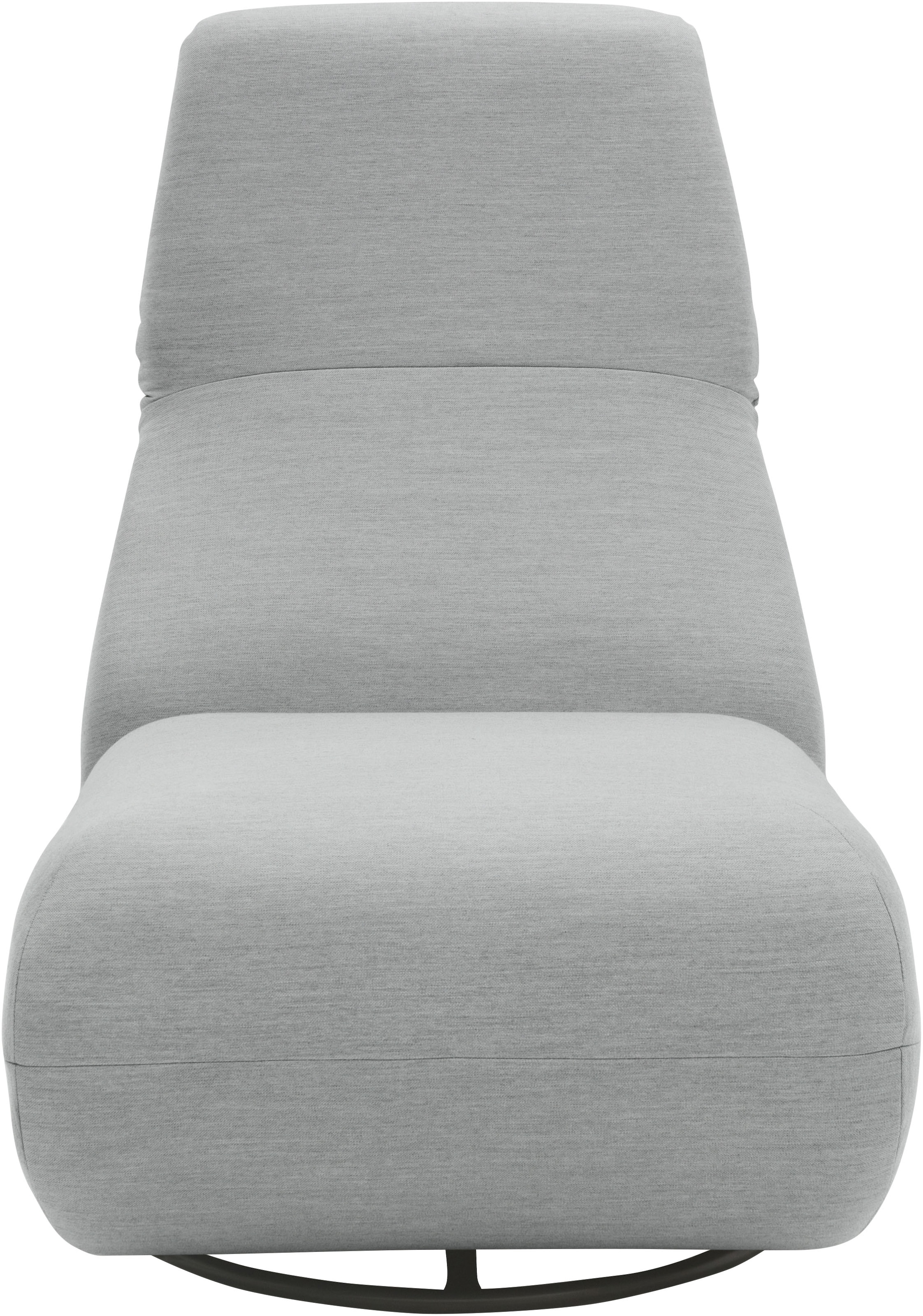 DOMO collection Sessel »Sonner, wahlweise mit Swivelfunktion«, Um 360 Grad drehbar, Rücken aufstellbar, Drehsessel
