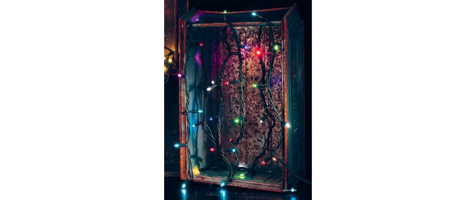 STT Guirlande lumineuse LED »Light multicolor 200 LED, 20 m«