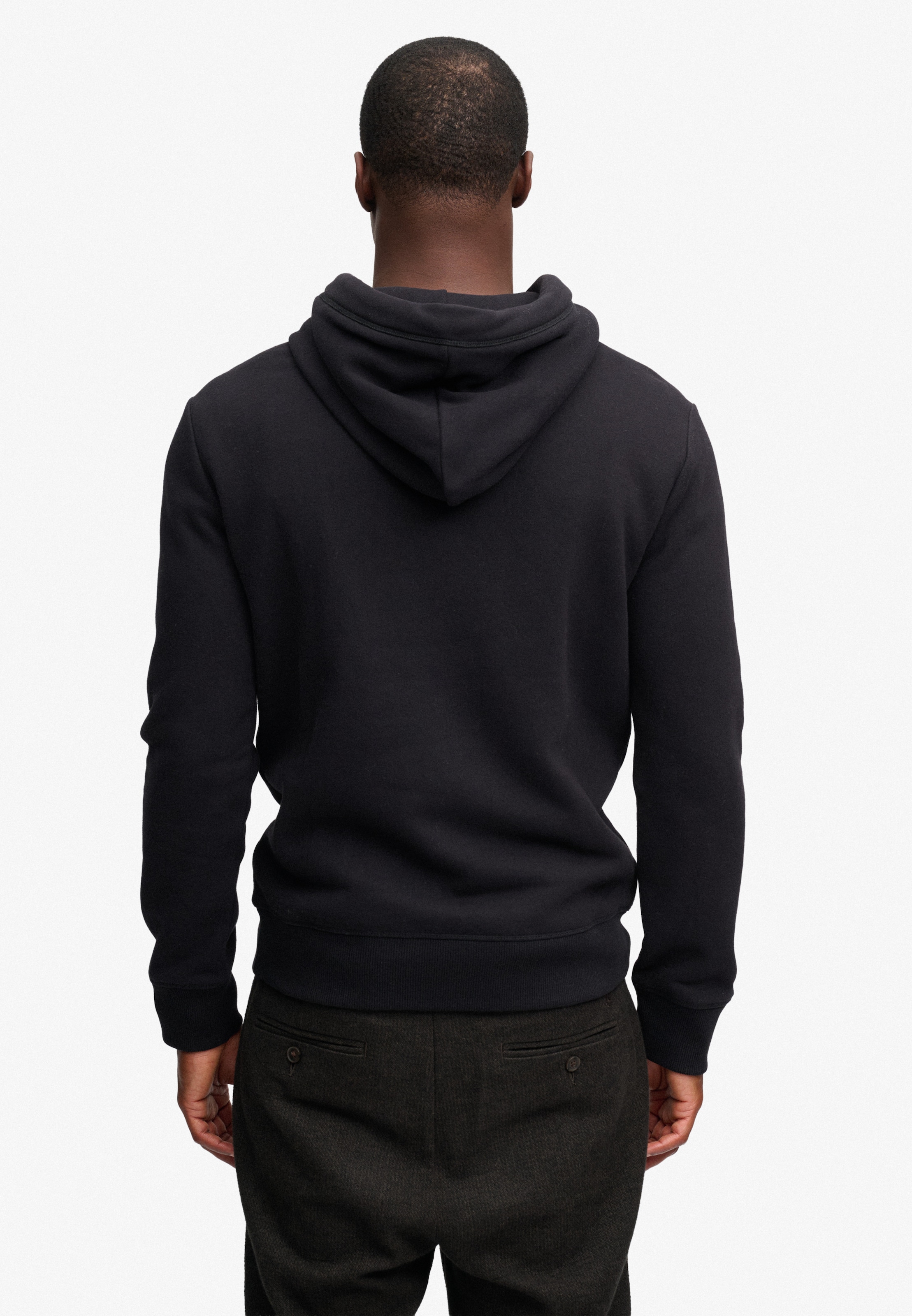 Superdry Kapuzensweatshirt »VINTAGE LOGO EMB HOOD«, Baumwollmischung, angeraute Sweatware
