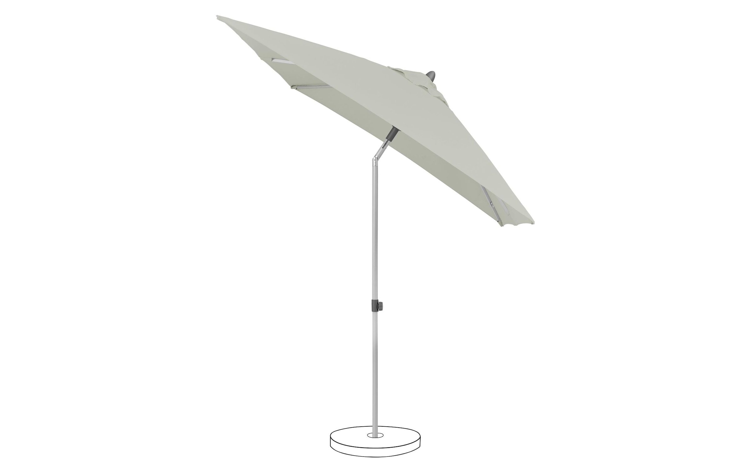 Sonnenschirm »Suncomfort by Glatz Push-Up, 250 x 200 cm«