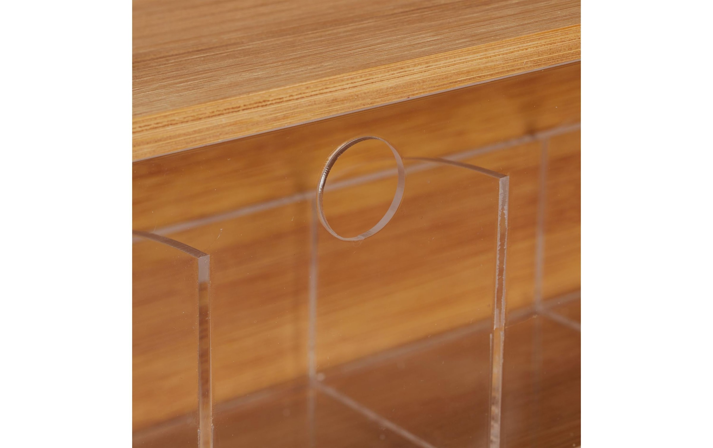 relaxdays Teebox »Braun« 1 Stk. tlg. Holzart: Bambus (China)