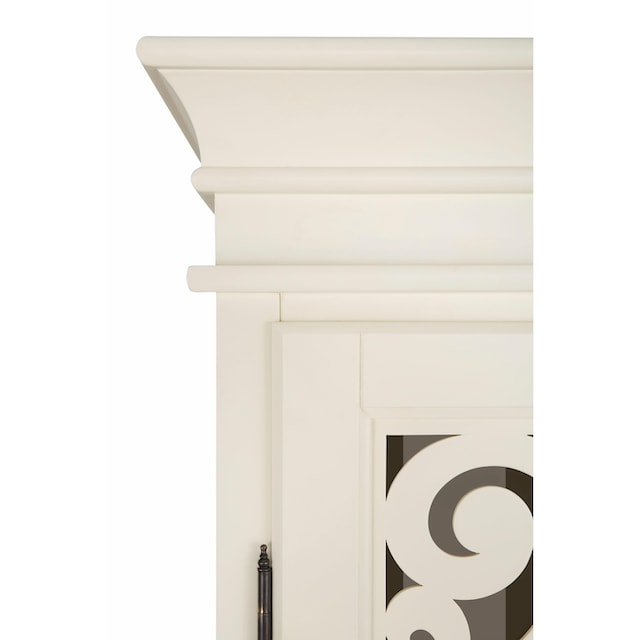 Home affaire Drehtürenschrank »Arabeske«, aus teilmassivem Holz mit schönen  Ornamenten auf den Türfronten versandkostenfrei auf