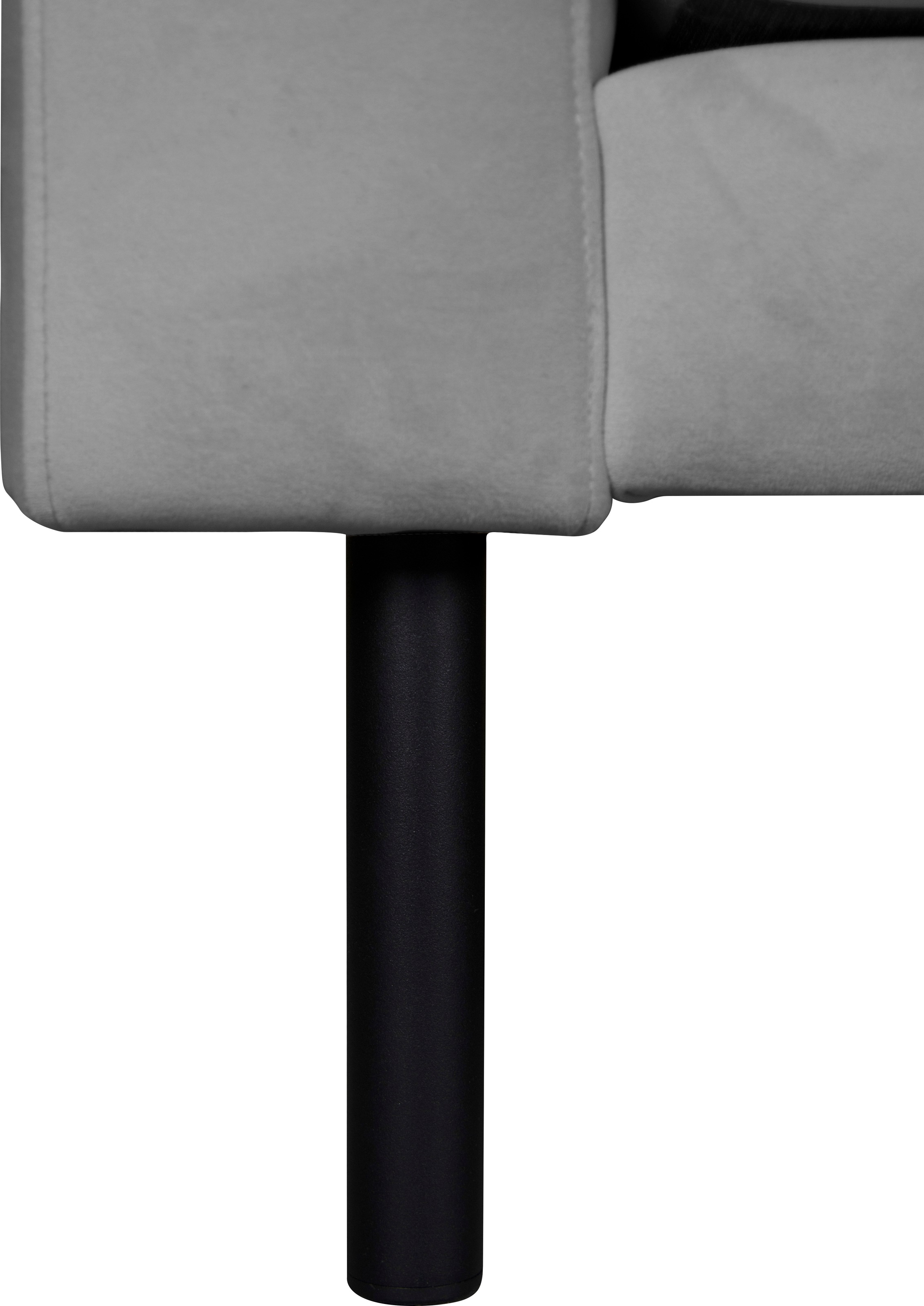 Guido Maria Kretschmer Home&Living 3-Sitzer »Lillibeth Designsofa mit Wellenunterfederung, Masse B/T/H: 218/74/83 cm«, Zierkissen als Wendekissen, Bezug Samtoptik oder Cord