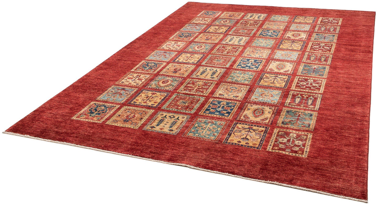 Image of morgenland Orientteppich »Ziegler - 280 x 203 cm - dunkelrot«, rechteckig, 6 mm Höhe, Wohnzimmer, Handgeknüpft, Einzelstück mit Zertifikat bei Ackermann Versand Schweiz