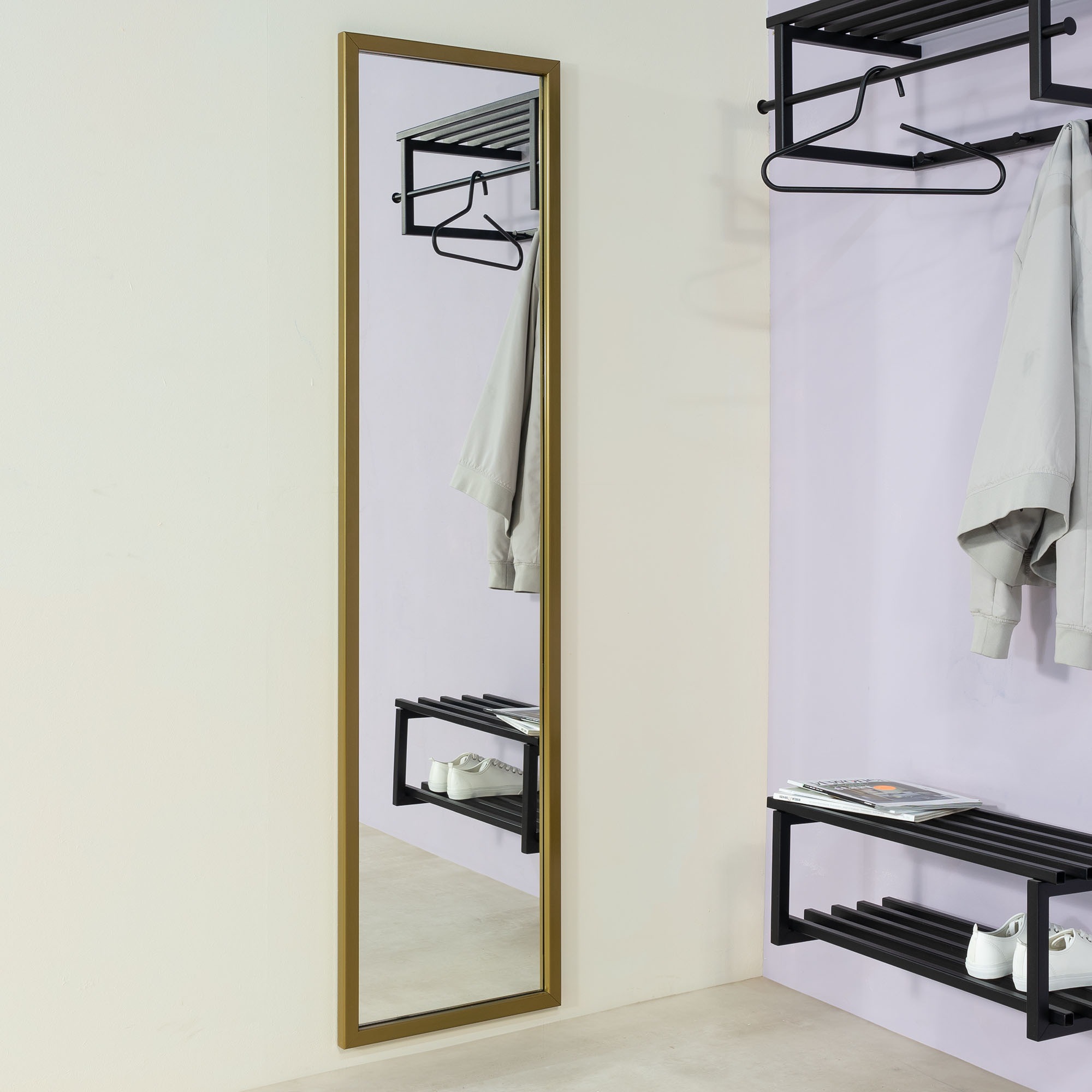 Spinder Design Spiegel »SENZA M2« Wandspiegel aus Stahl