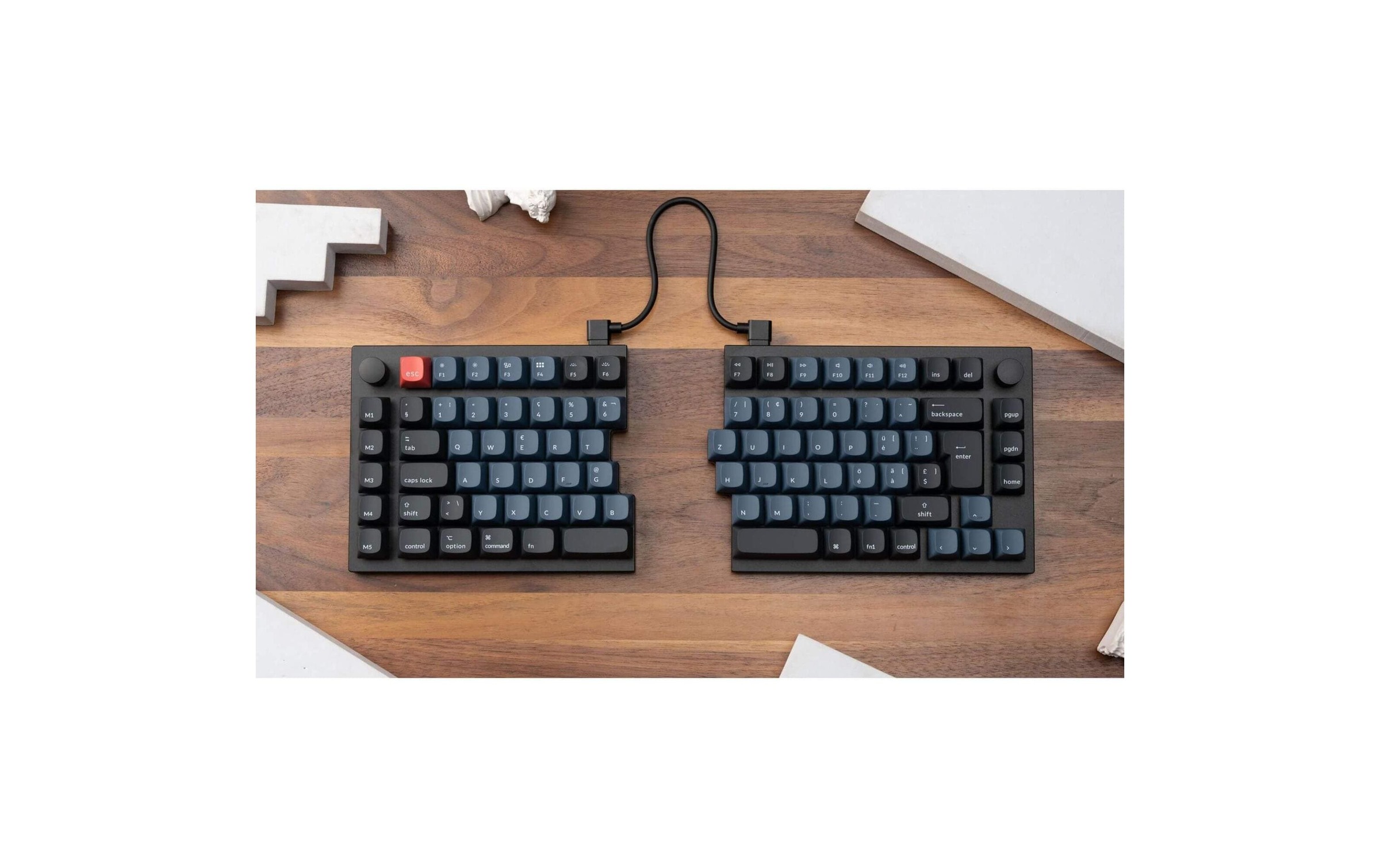   Gaming-Tastatur »Keychron Q11 Black QMK Brown Switch« ()