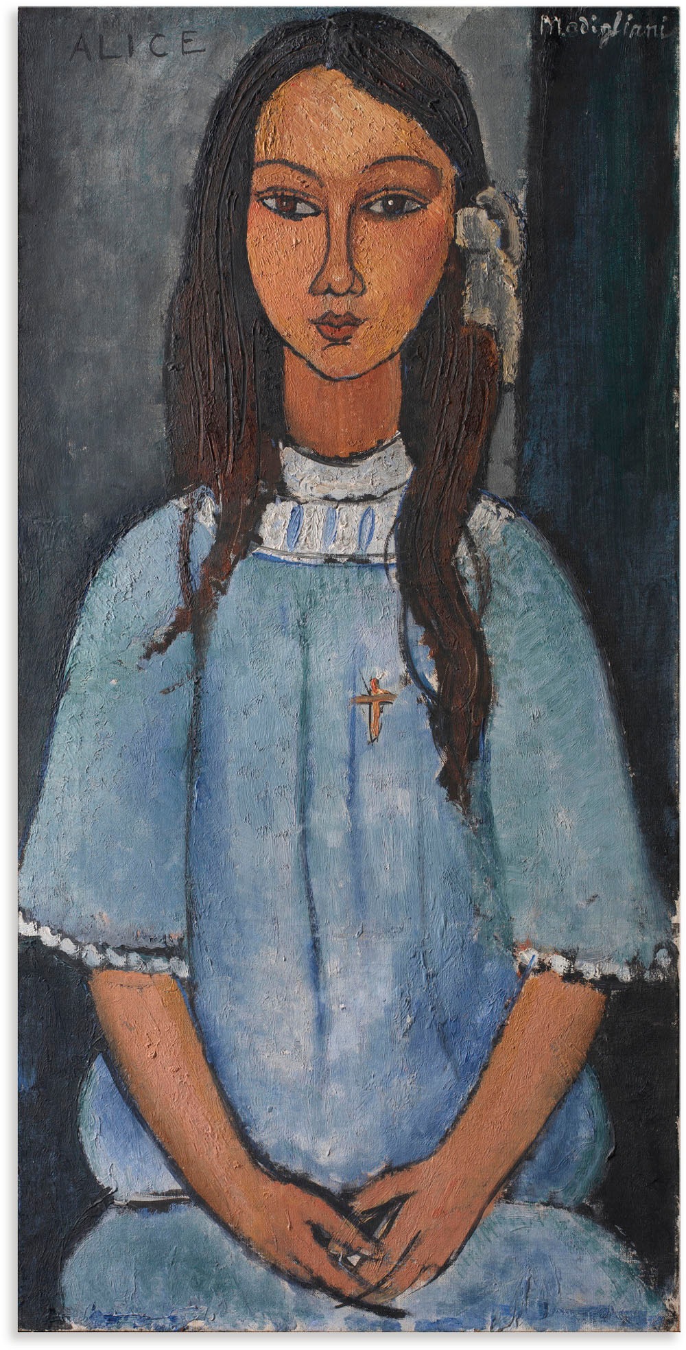 Image of Artland Wandbild »Alice. Um 1918«, Portrait, (1 St.), in vielen Grössen & Produktarten - Alubild / Outdoorbild für den Aussenbereich, Leinwandbild, Poster, Wandaufkleber / Wandtattoo auch für Badezimmer geeignet bei Ackermann Versand Schweiz