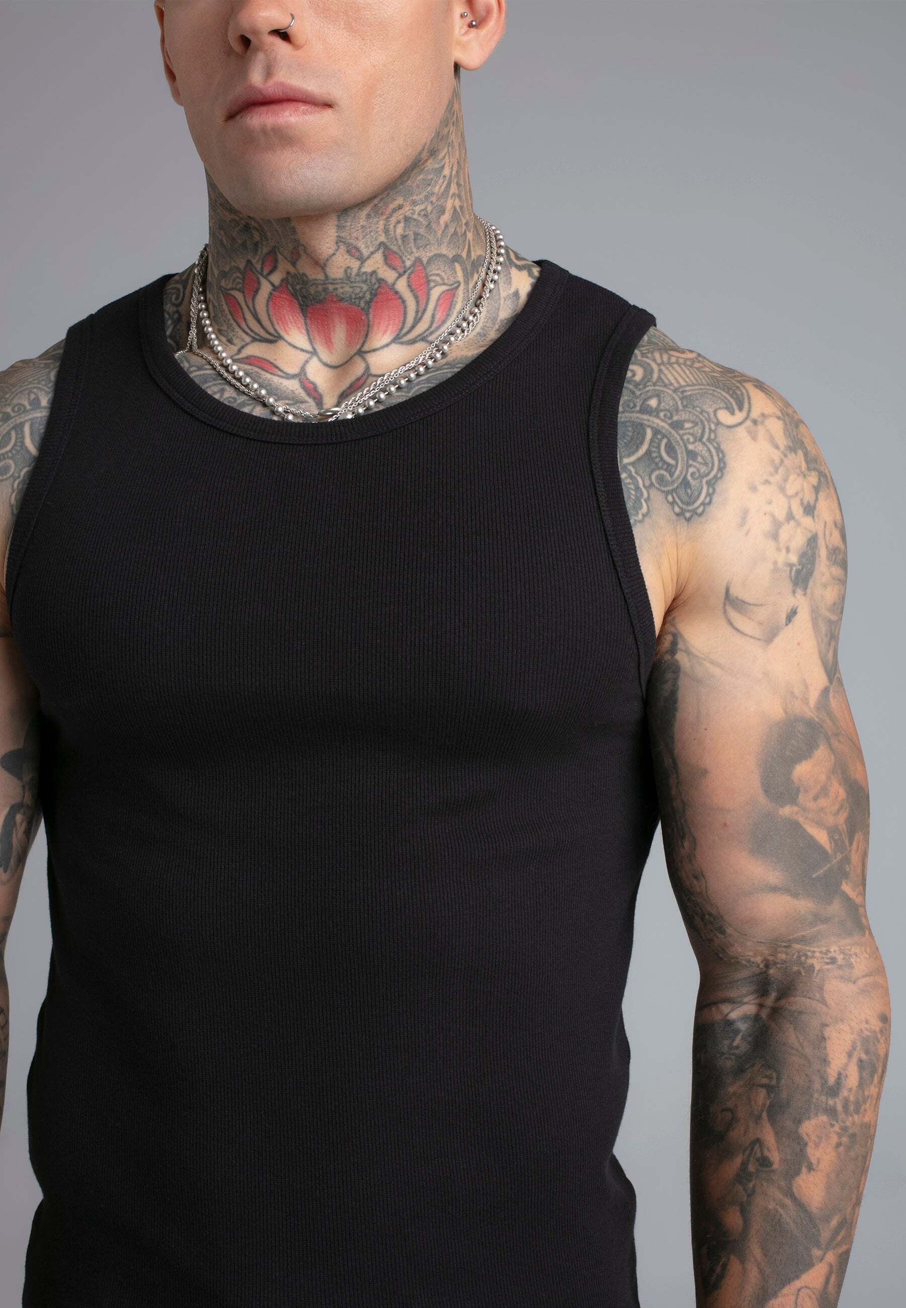 Siksilk Débardeur »Siksilk Top Ribbed«
