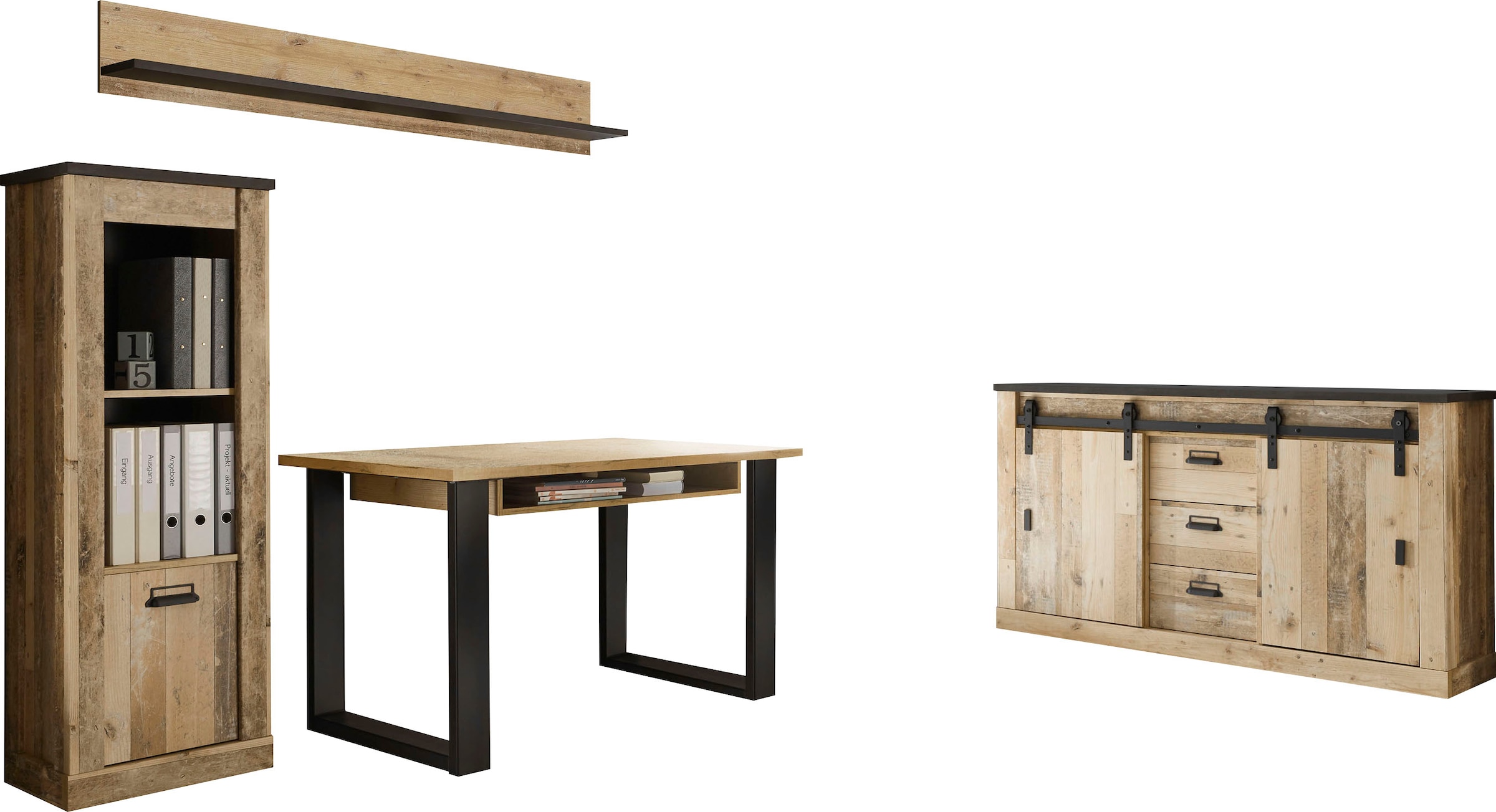 Image of Home affaire Schrank-Set "SHERWOOD" 4 Stk. tlg.