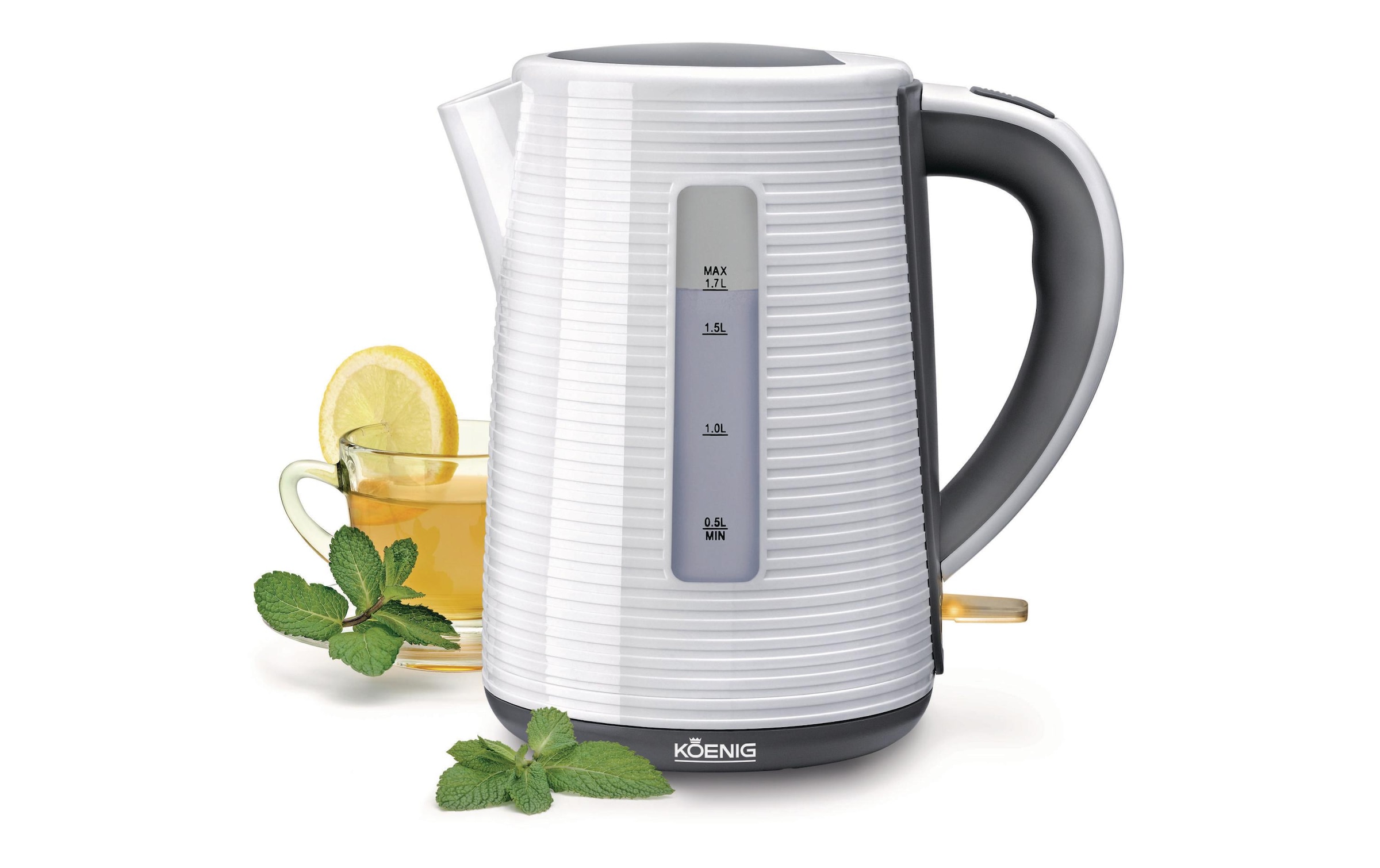 KOENIG Wasserkocher »Stripes«, 1,7 l, 2200 W