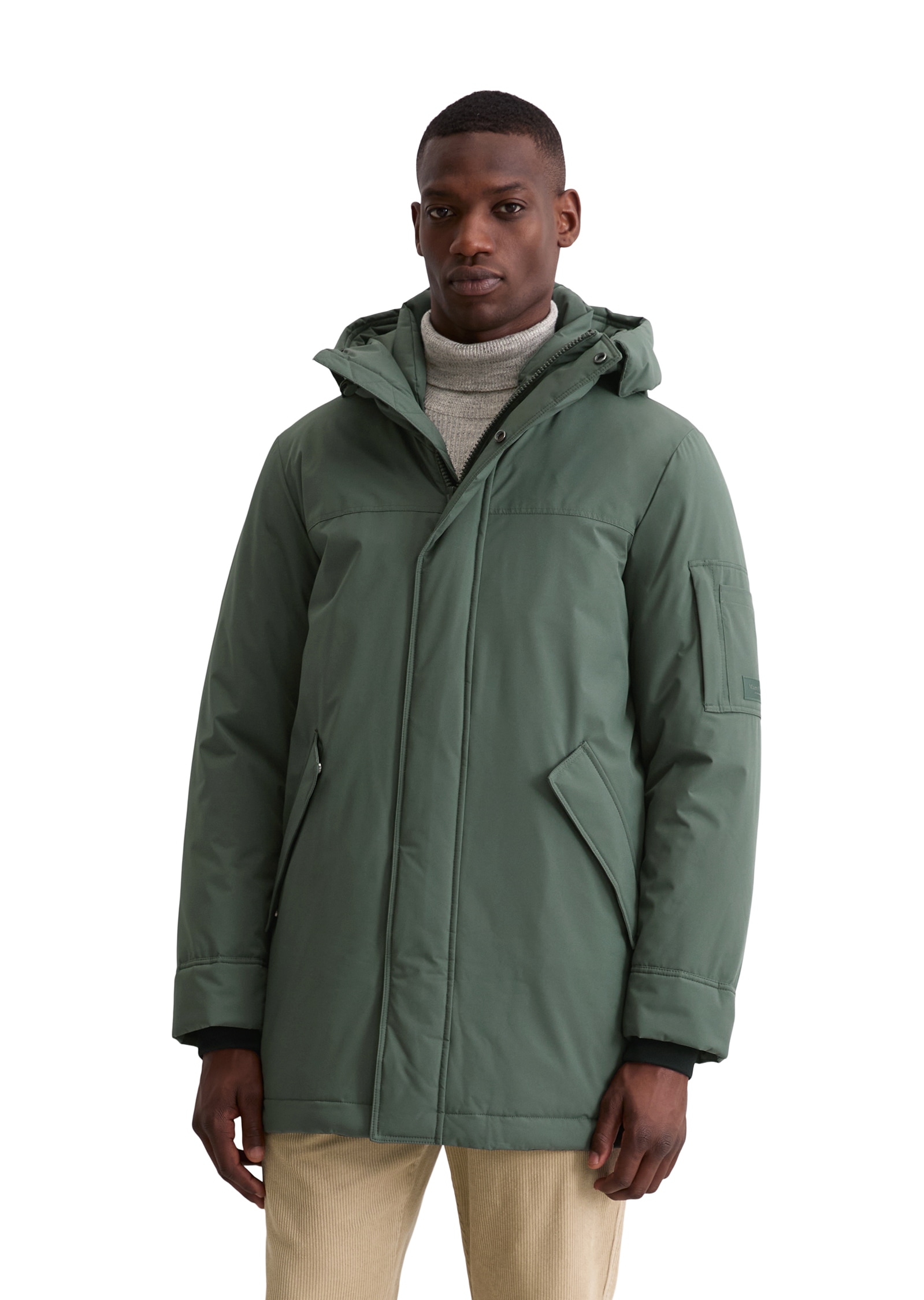 Image of Marc OPolo Parka mit Kapuze Weich und wasserabweisend, Winterjacke, regular fit