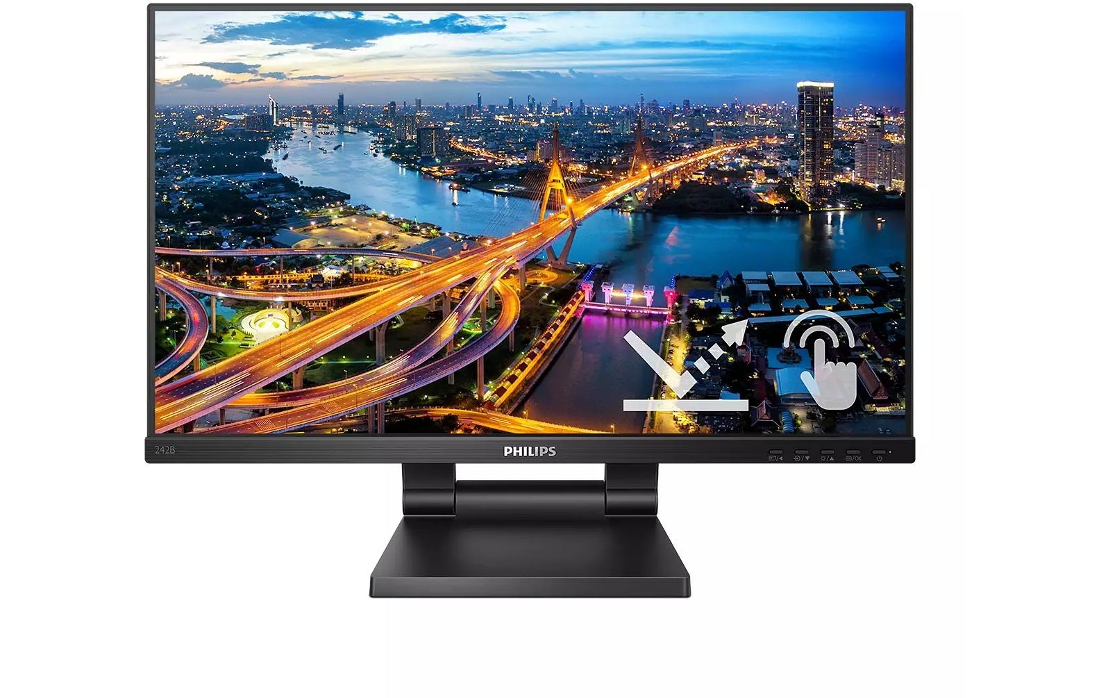 Image of Philips LED-Monitor "Touch" 60,45 cm/23,8 ″ 1920 x 1080 px 75 Hz